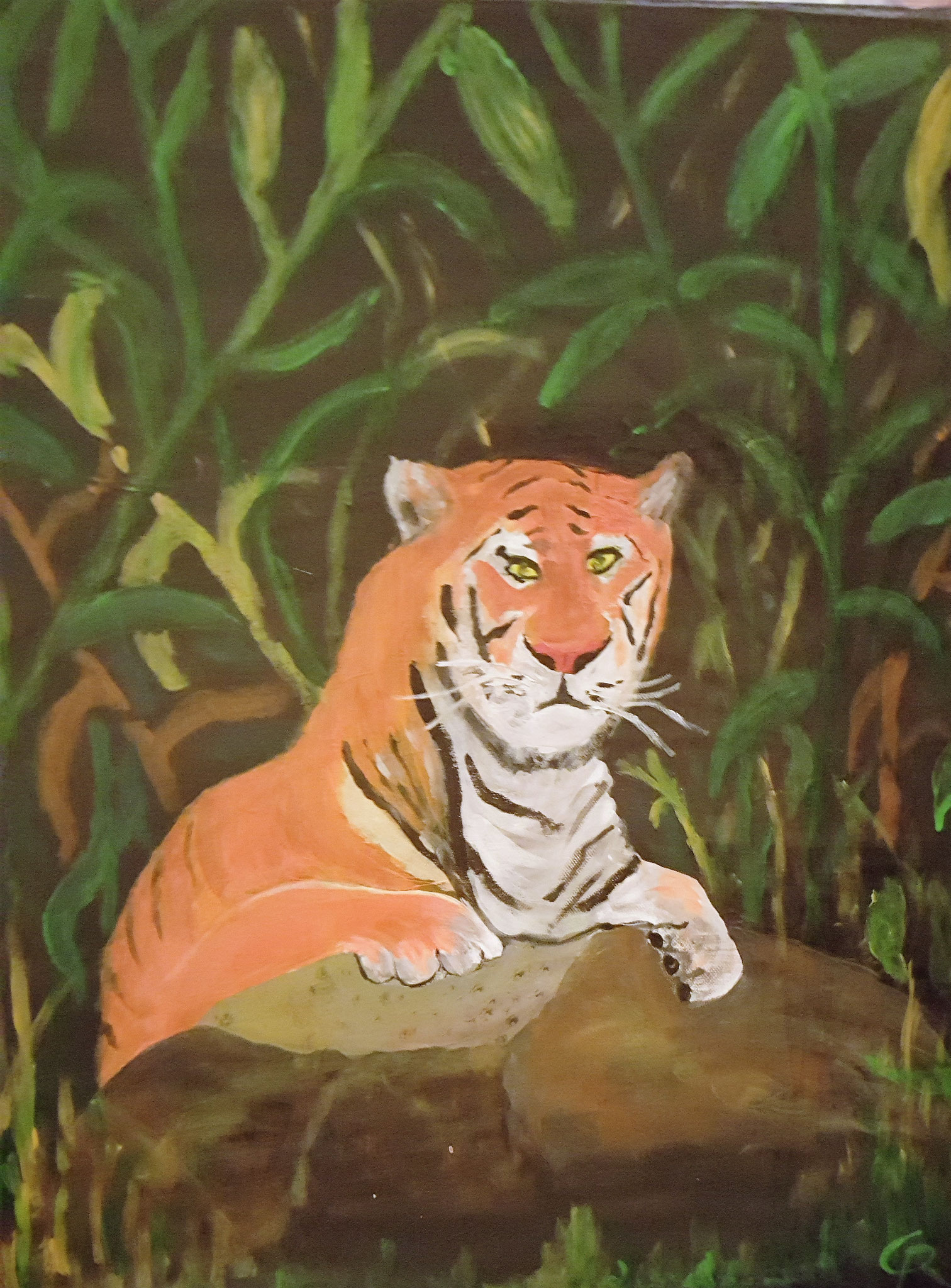Tiger, Acryl  (2014)