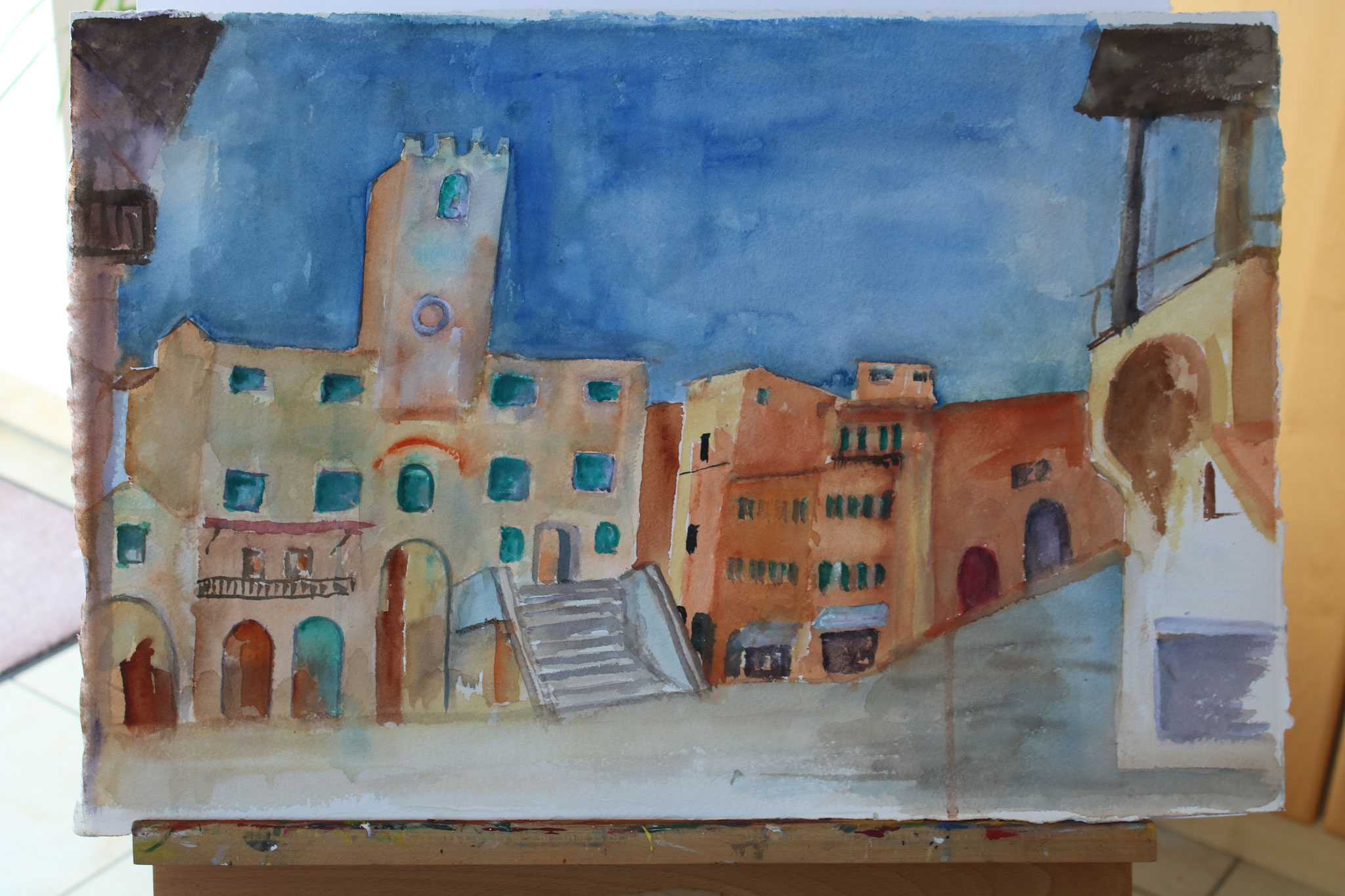 Italien, Marken, Aquarell (2025)