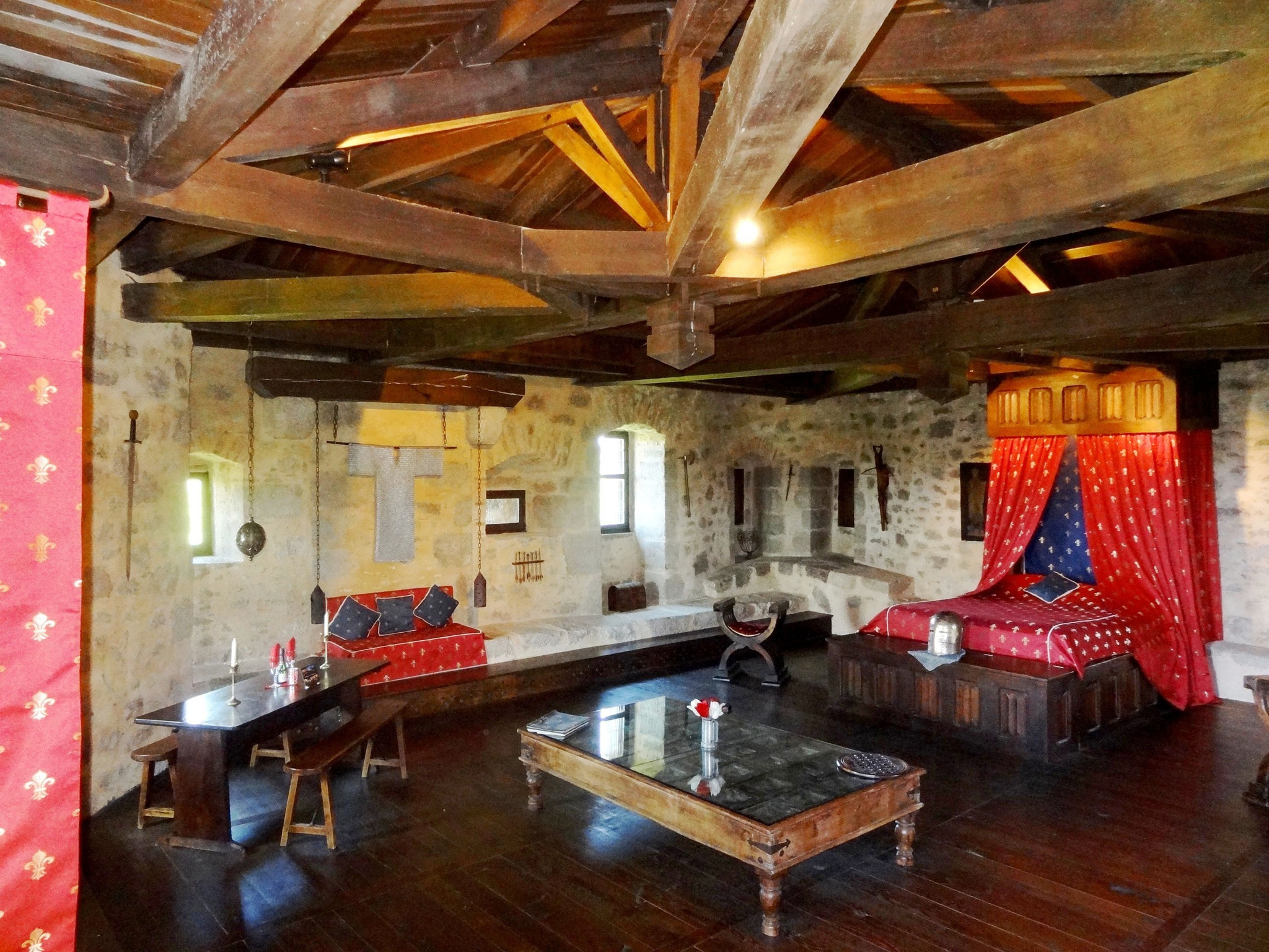 Chambre Royale chateau-fort de Tennesus