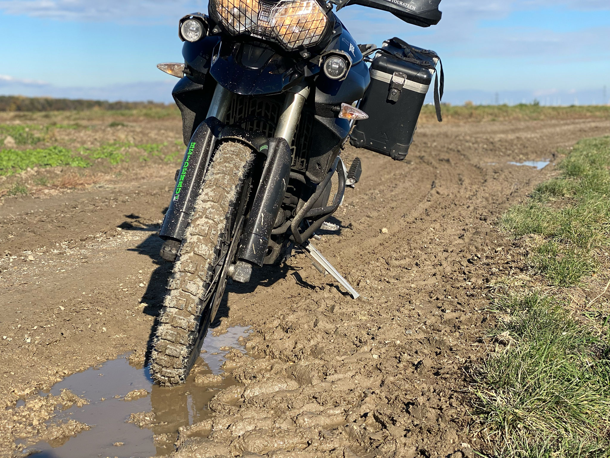 Start zum Test des neuen Heidenau K60 Ranger Wolfs private Website