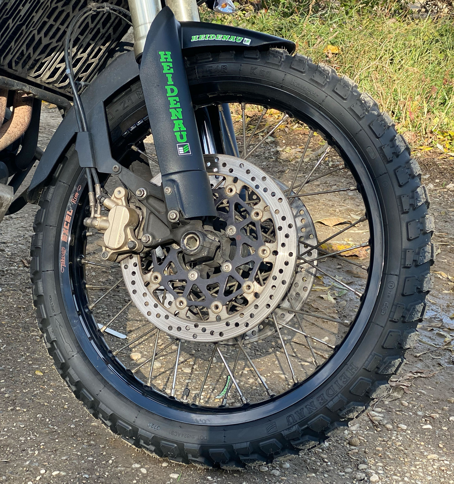 Start zum Test des neuen Heidenau K60 Ranger Wolfs private Website