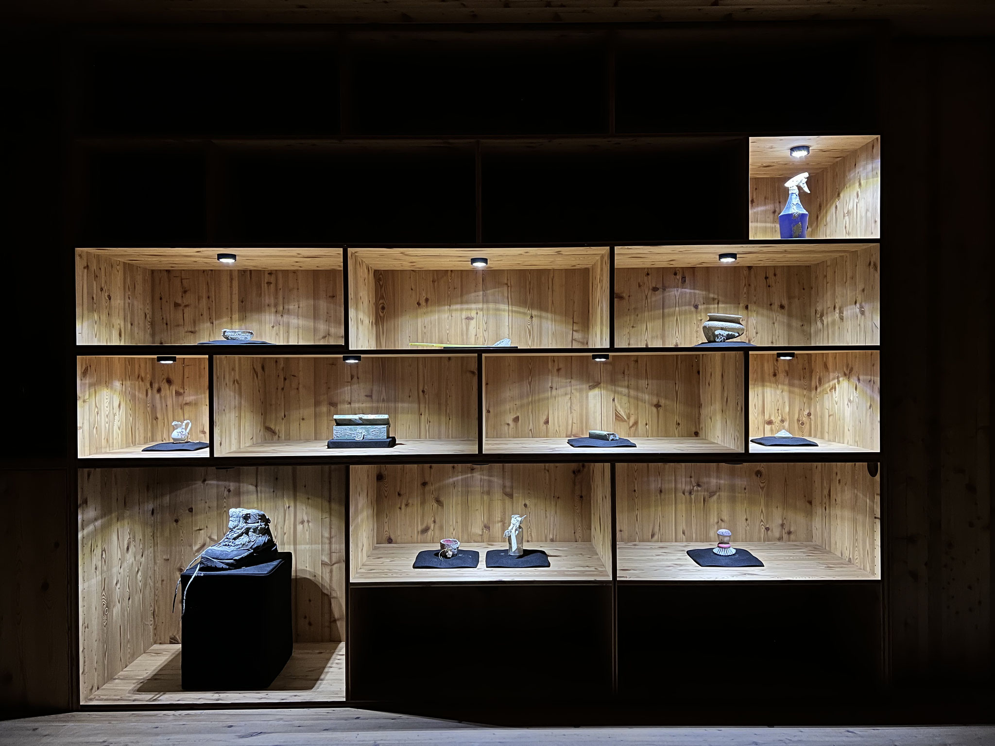 site specific installation remembering the flood victims of Sierre in 2024 (Fondation Mercier, Sierre)