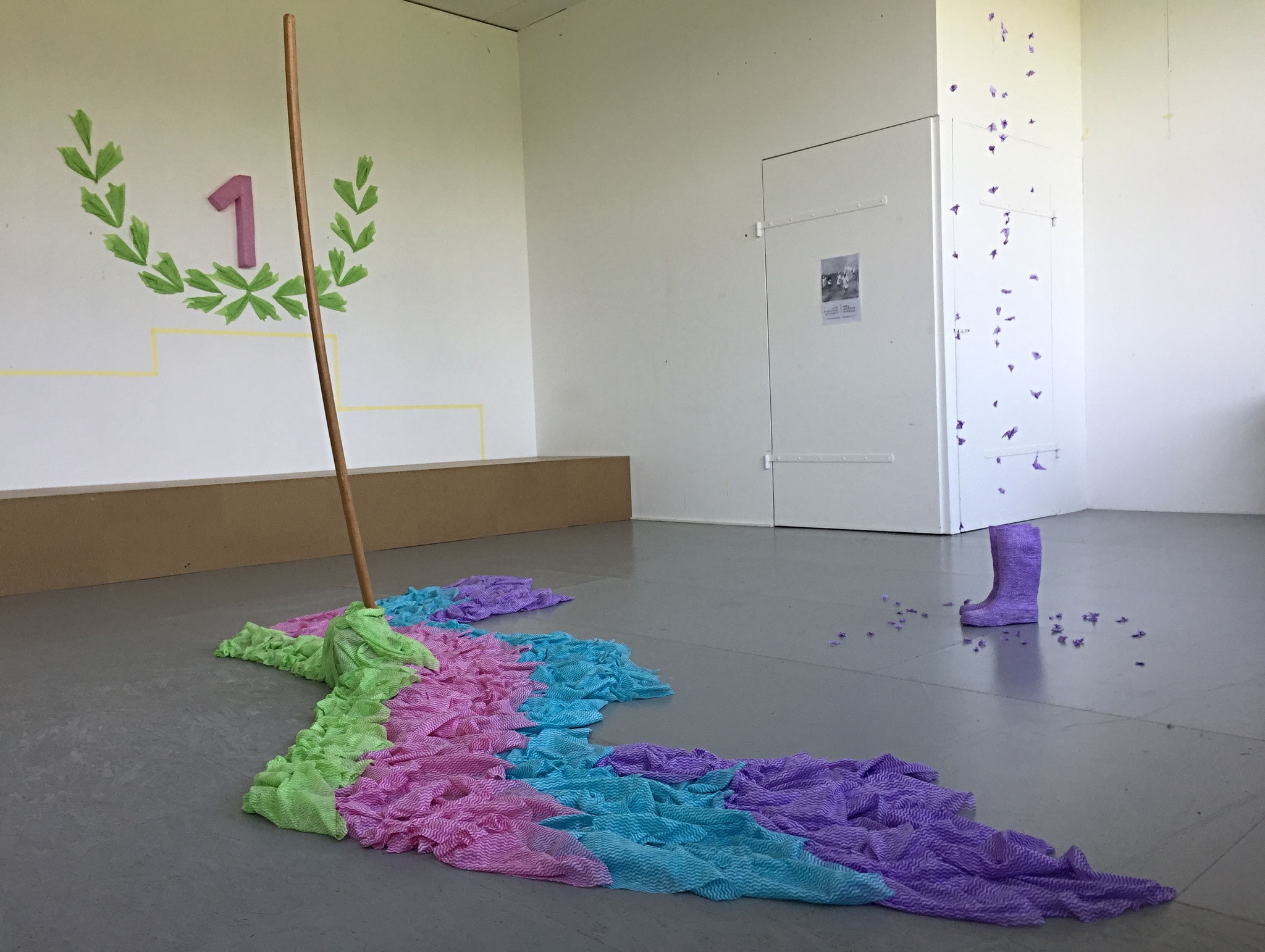 (Installation, mixed media, 2018)