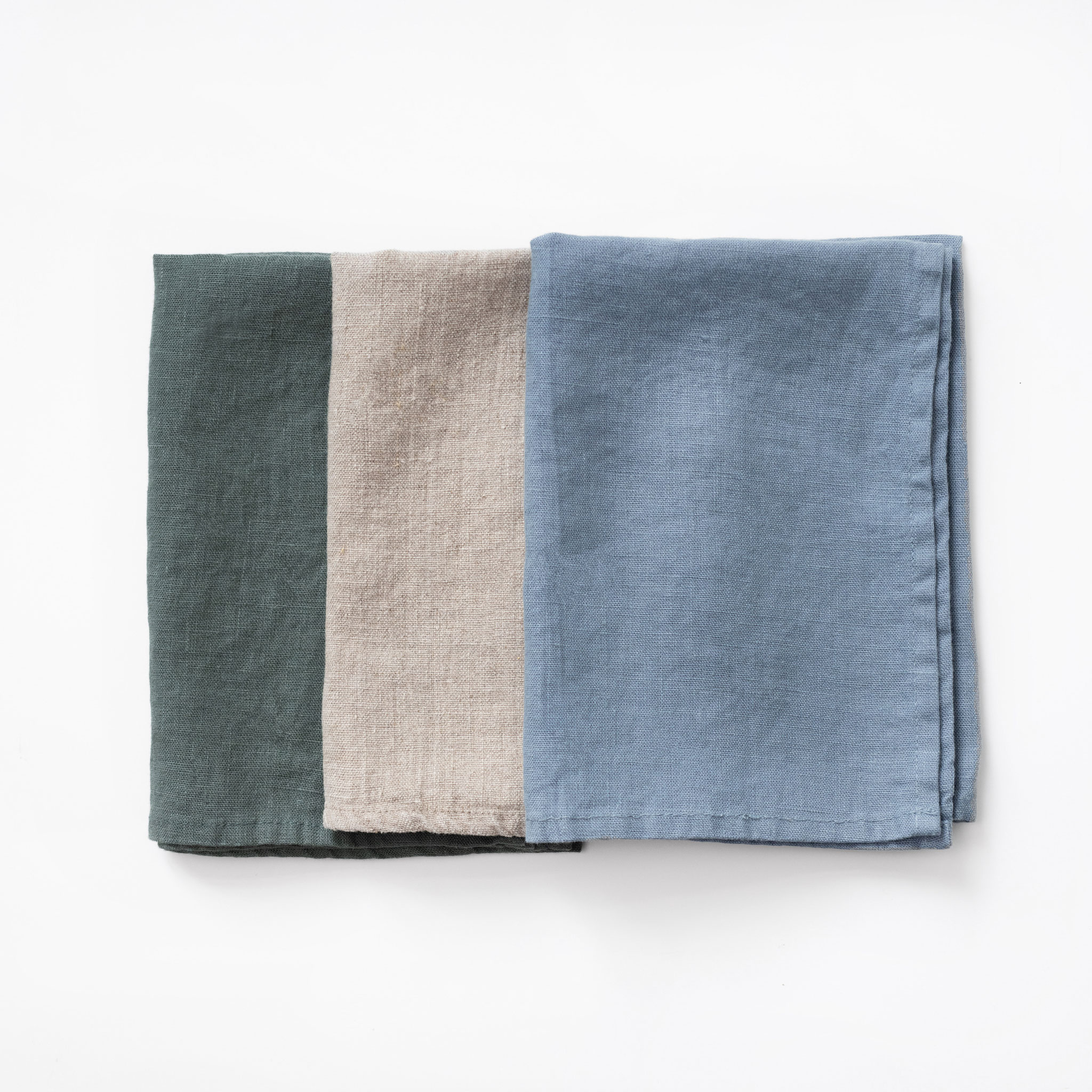 Forest green- Natural- Blue fog
