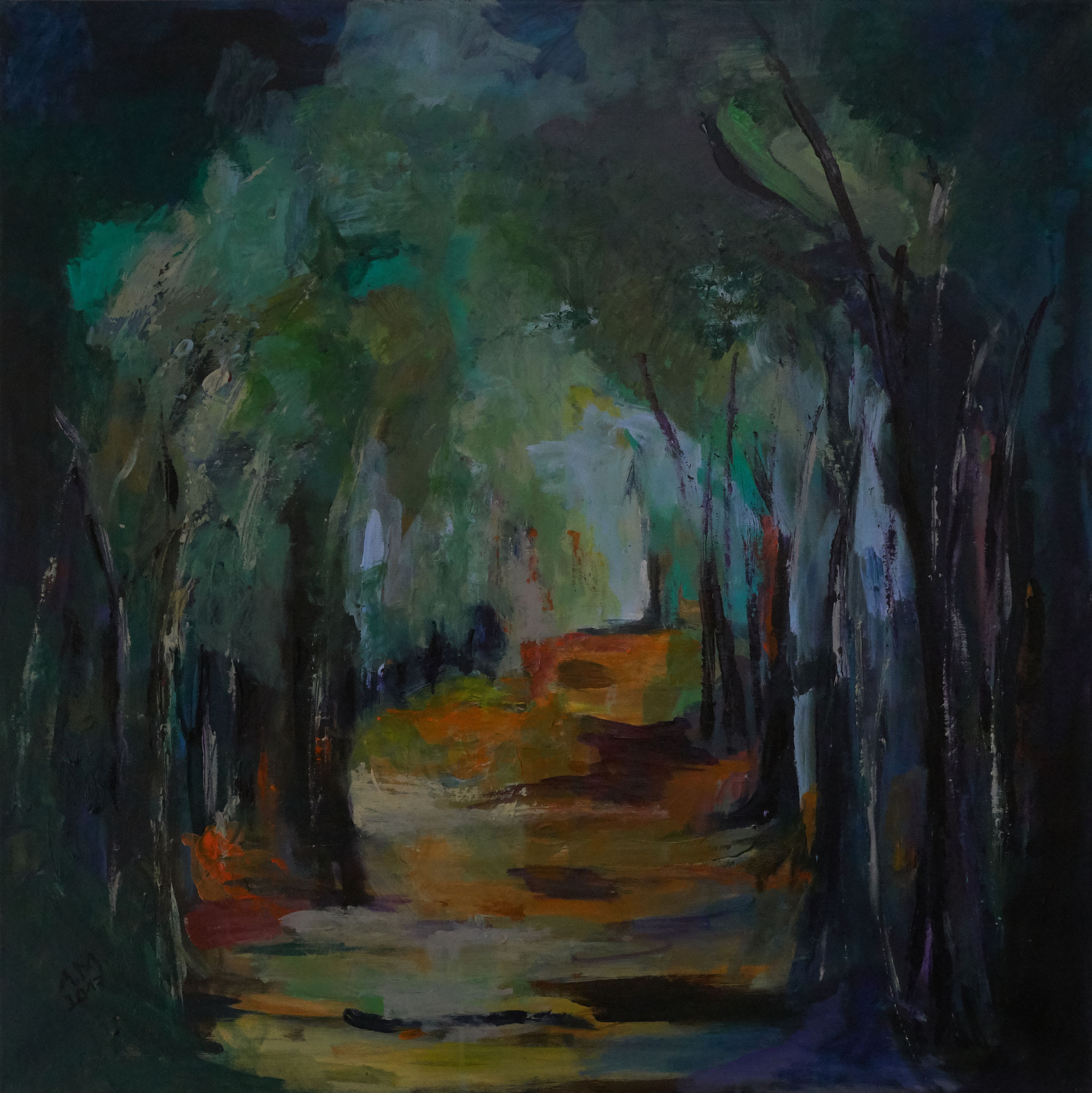 Waldweg 90x90