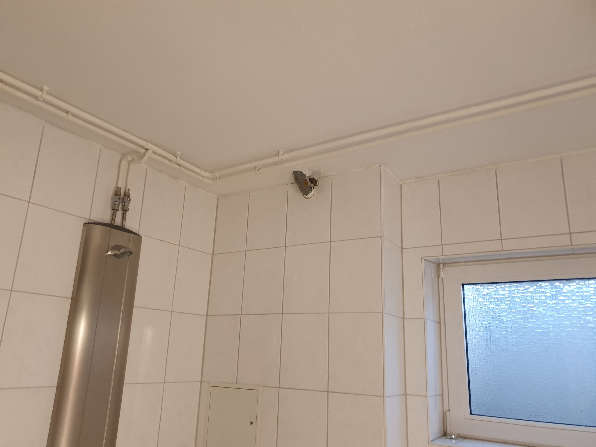 vor dem Ausspritzen
