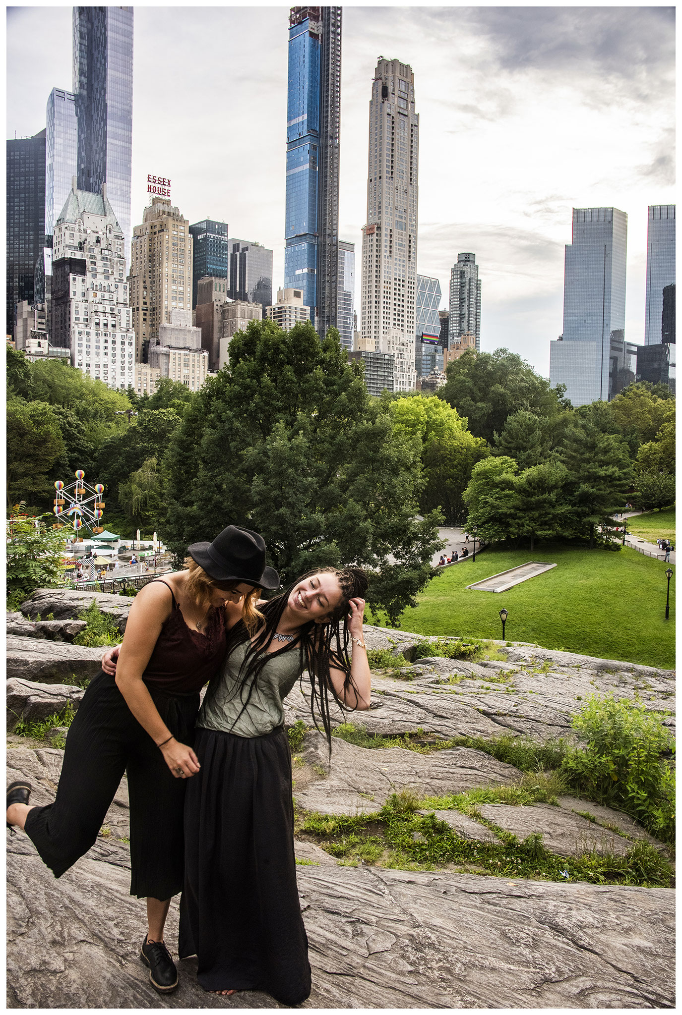 Mit Soraya im Central Park