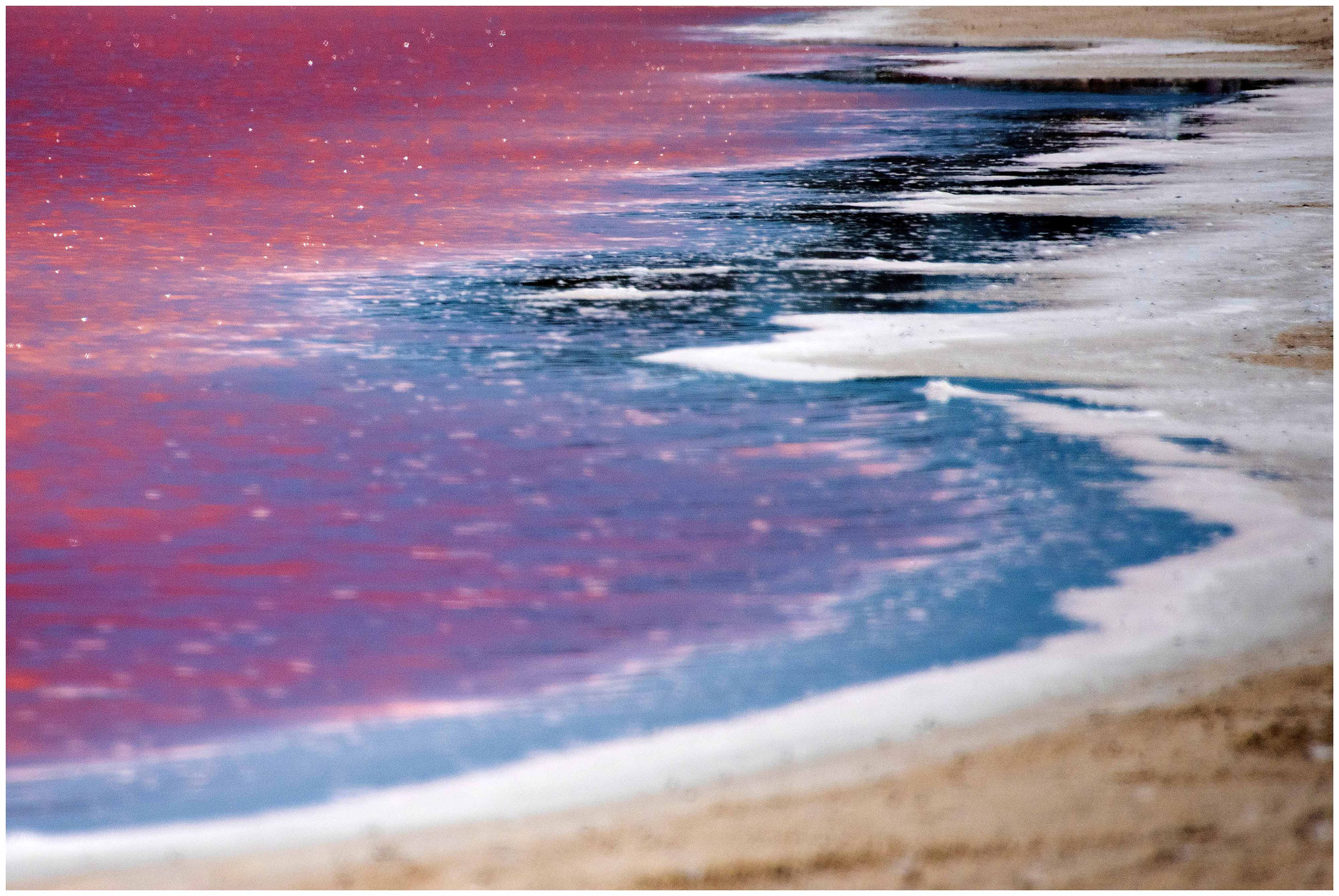 "Las Coloradas - pink lake"