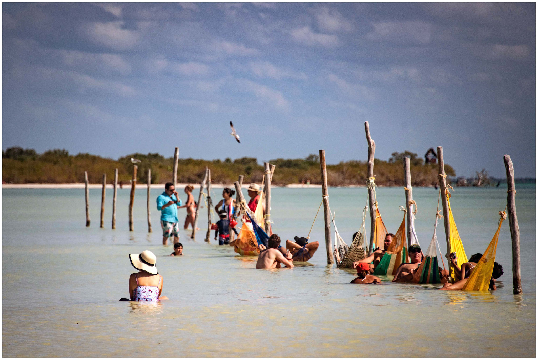 "Chill out lounge" auf Holbox