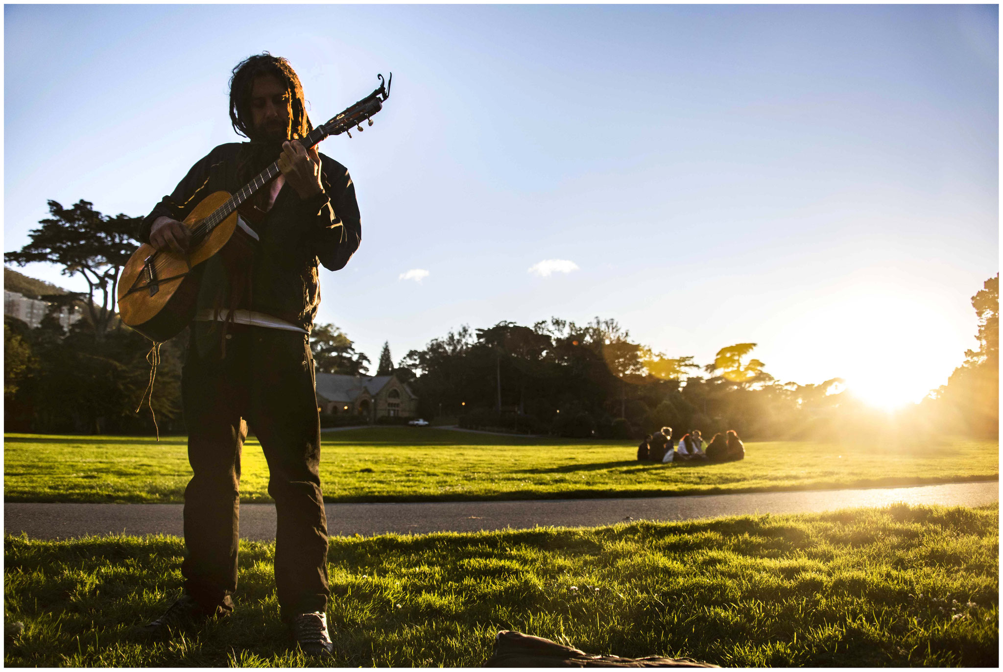 Im "Golden Gate Park" beim "Hippie Hill"