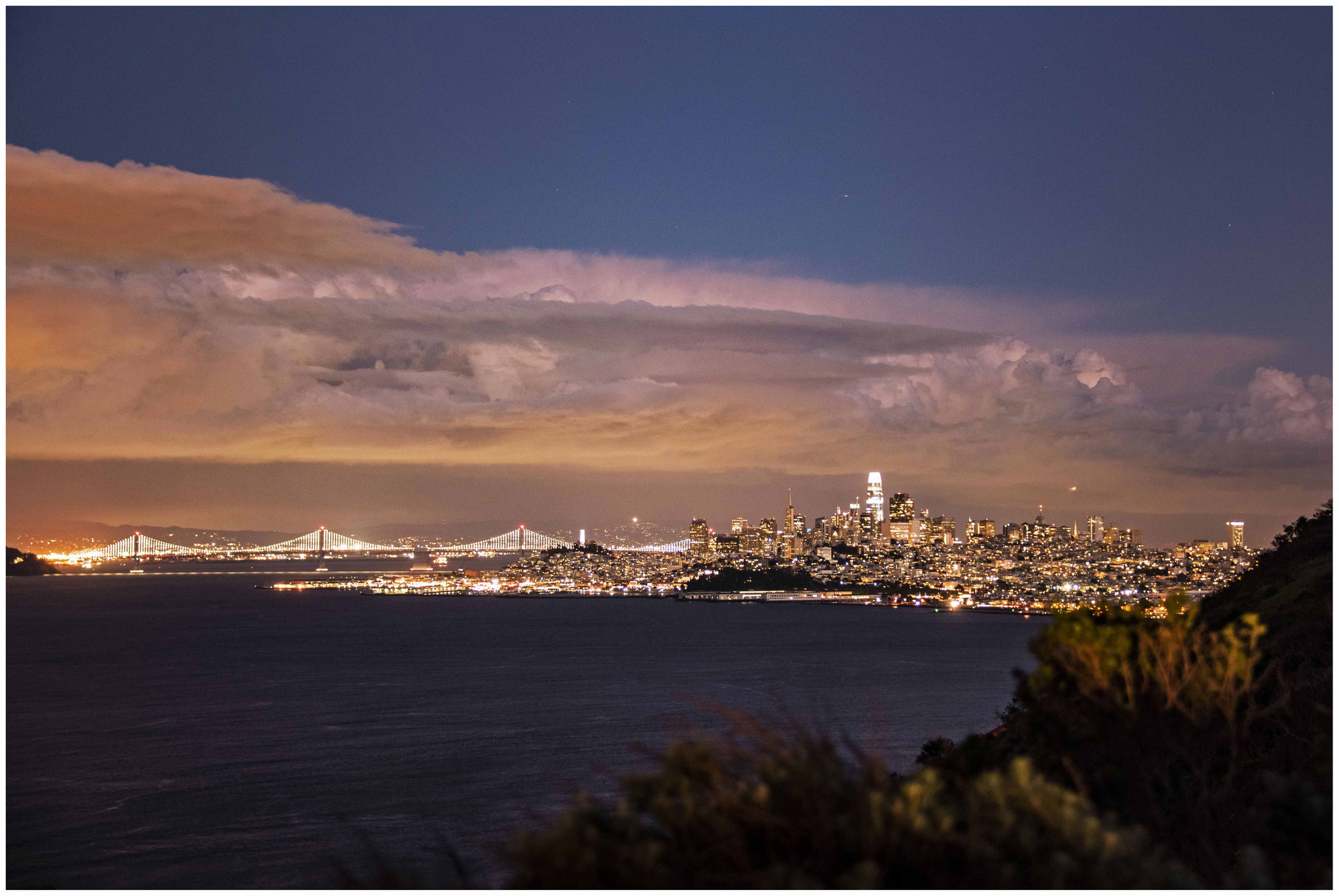 San Francisco aus Sicht vom "Battery Spencer" 