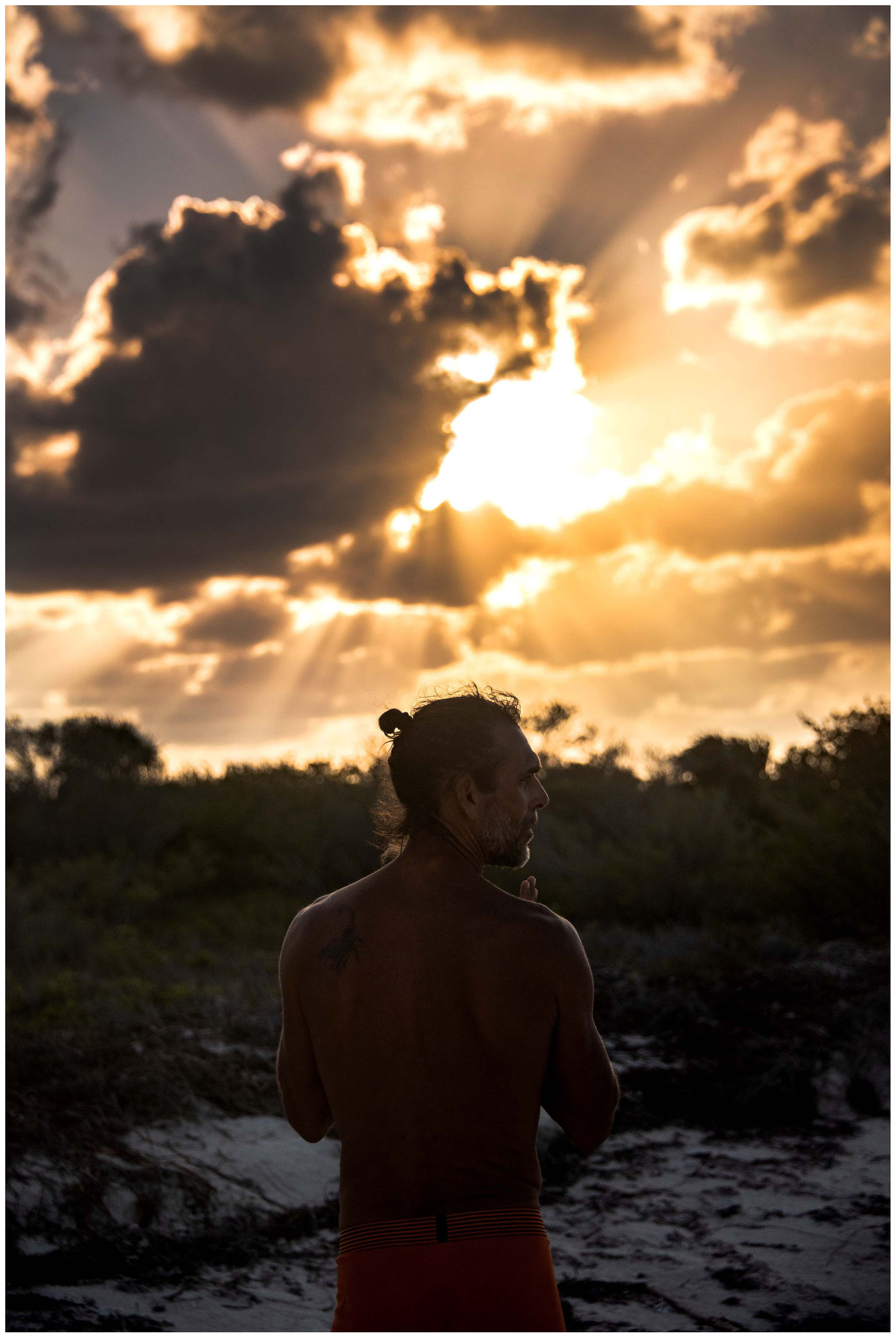 Einer der Sonnenuntergänge auf Holbox