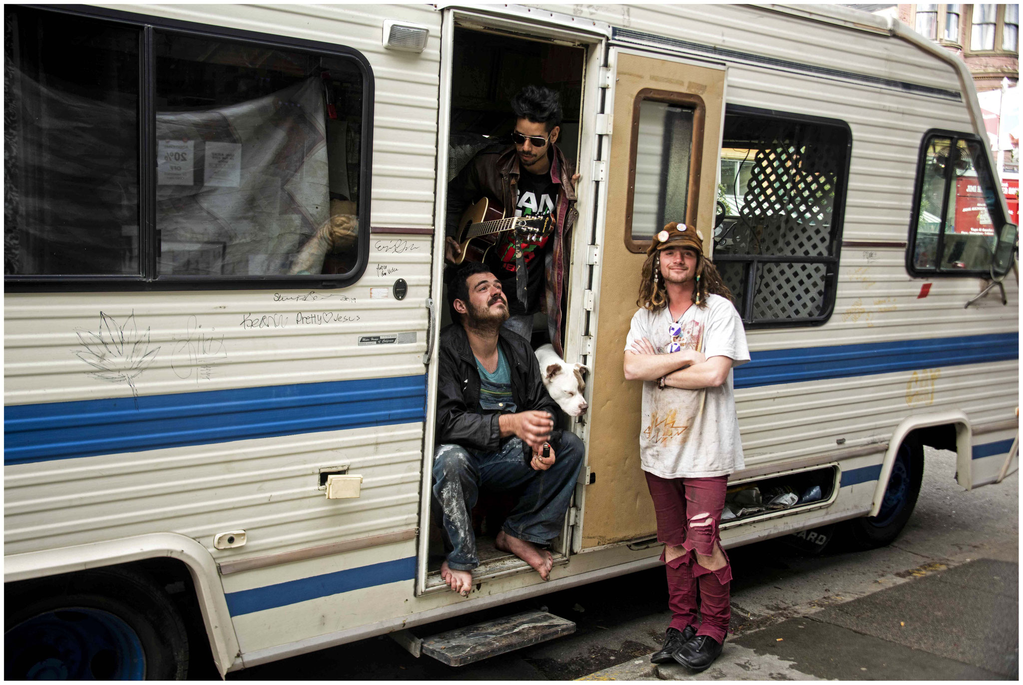 Gang in der Haight Street
