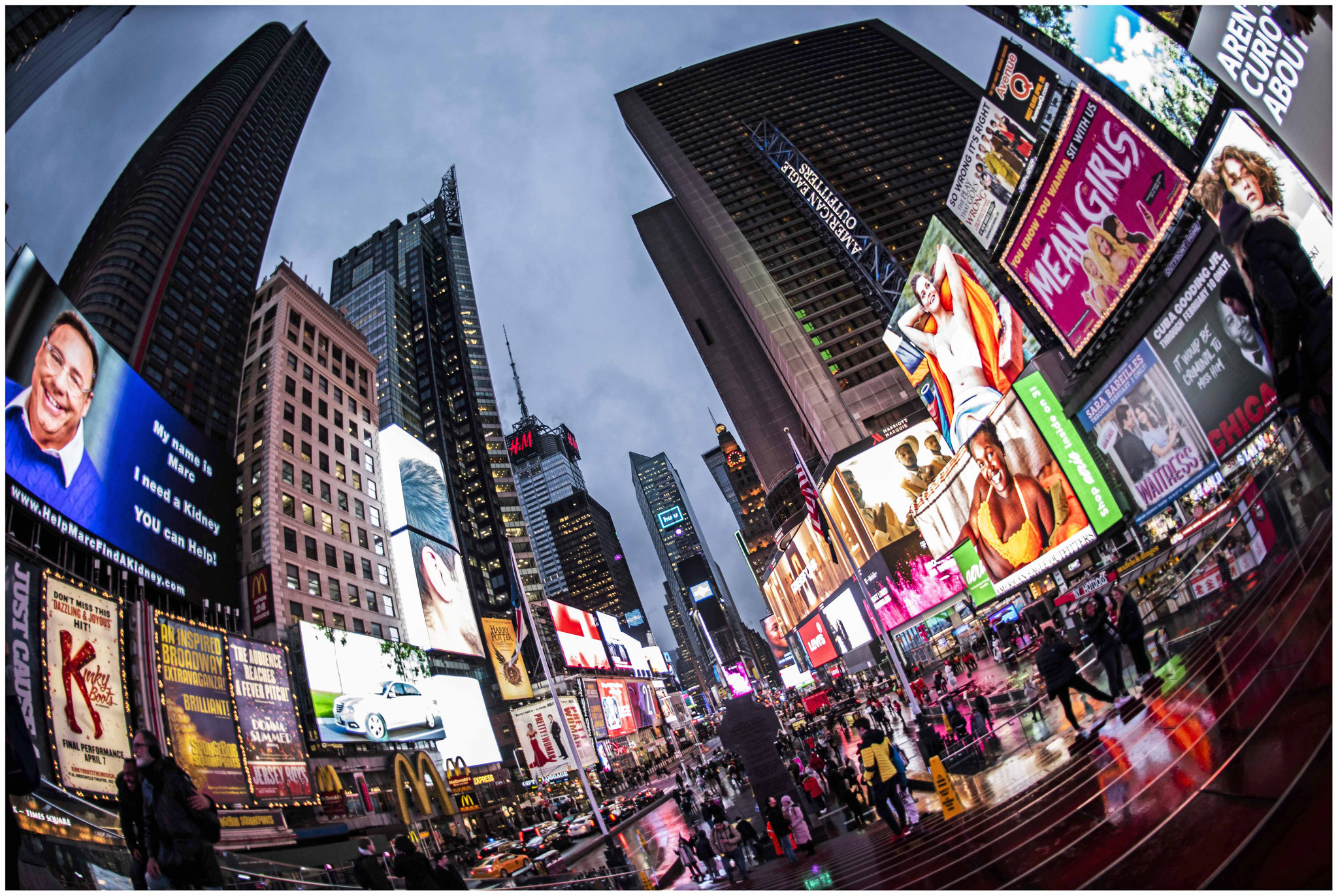 "Time Square" Abends