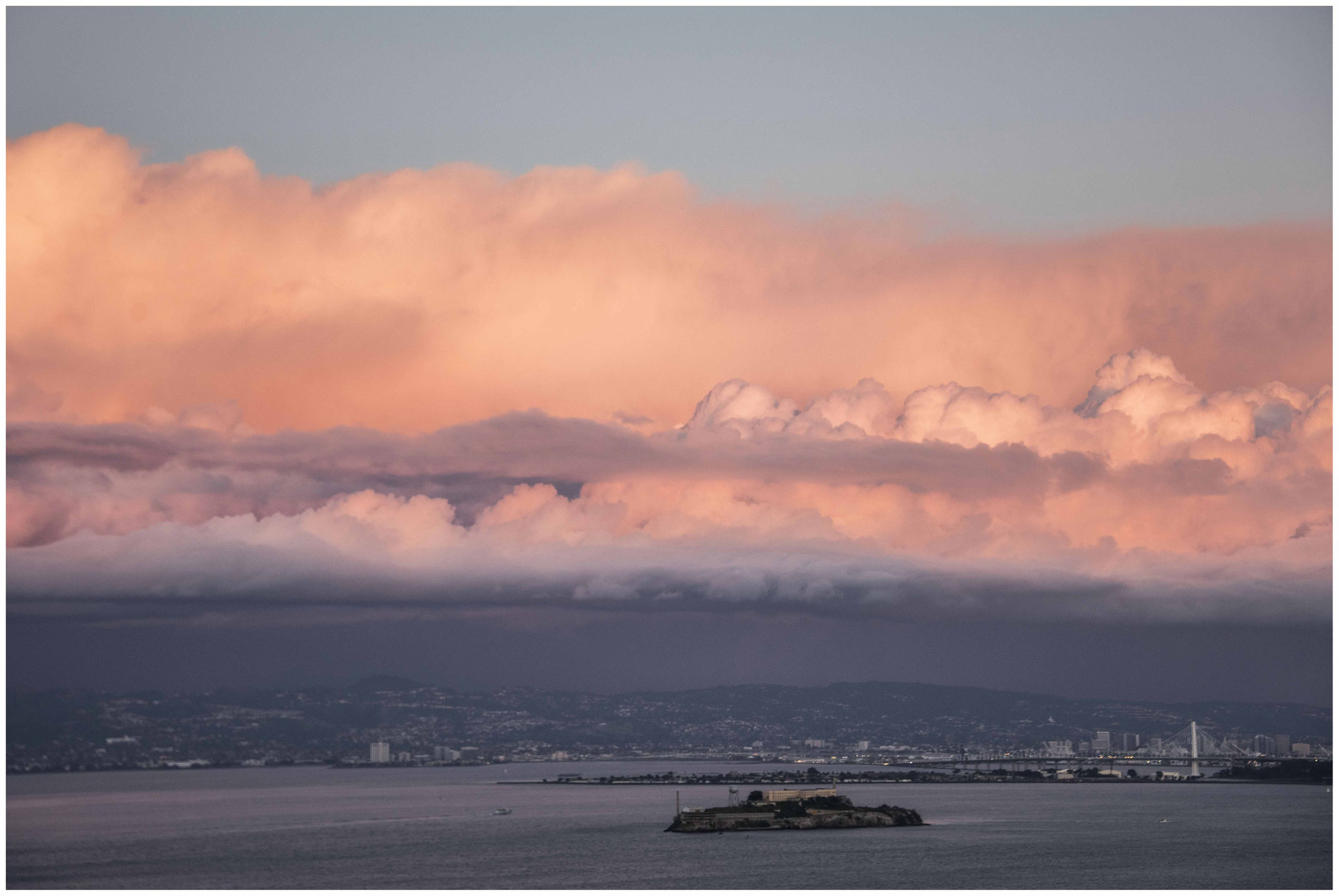 Oakland aus Sicht vom "Battery Spencer" 