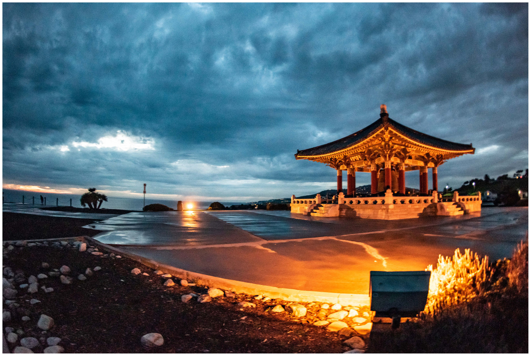 "Korean Friendship Bell" am "Long Beach"