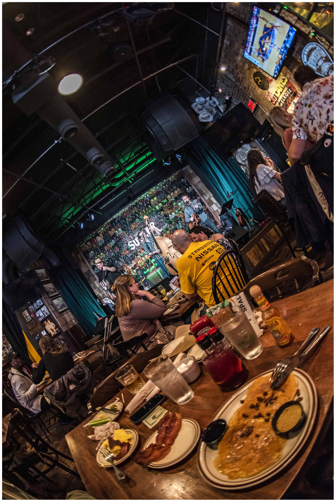 Brunch in Nashville Downtown mit Live-Band