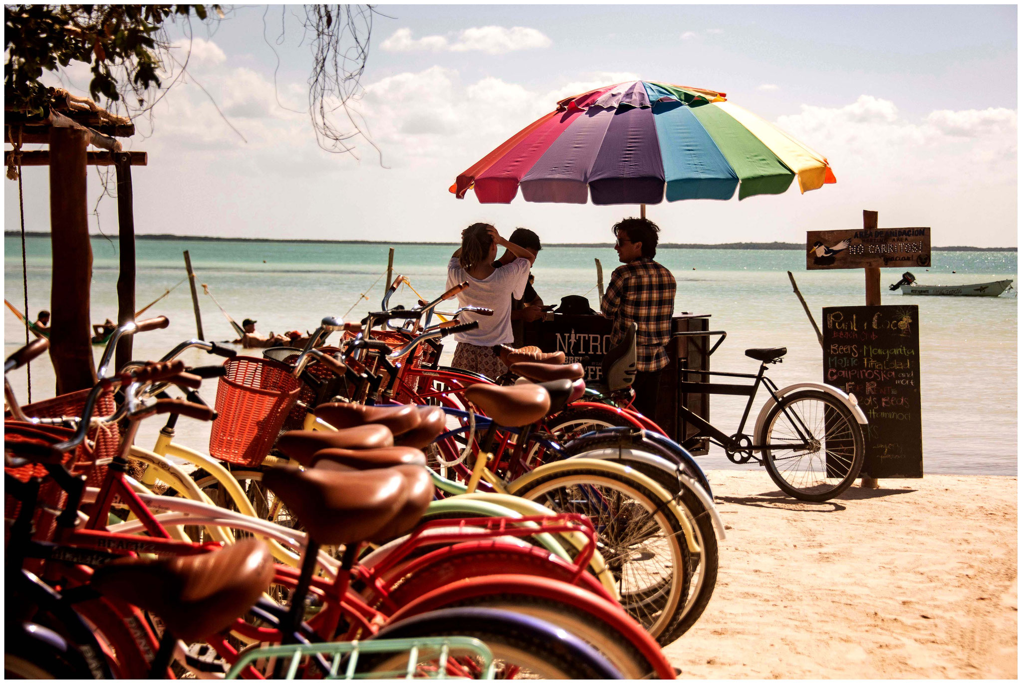 Am Strand auf Holbox