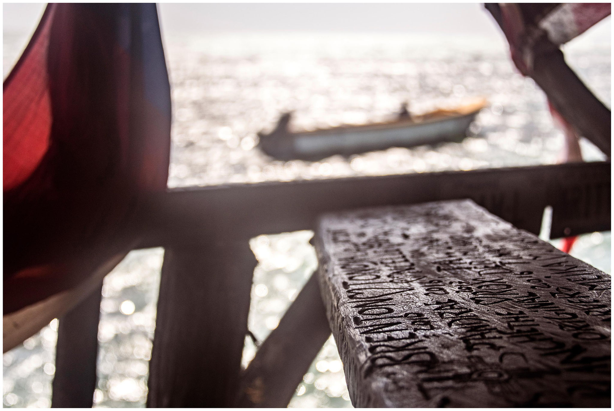 "Floyd's Pelican Bar" mitten im Treasure Beach