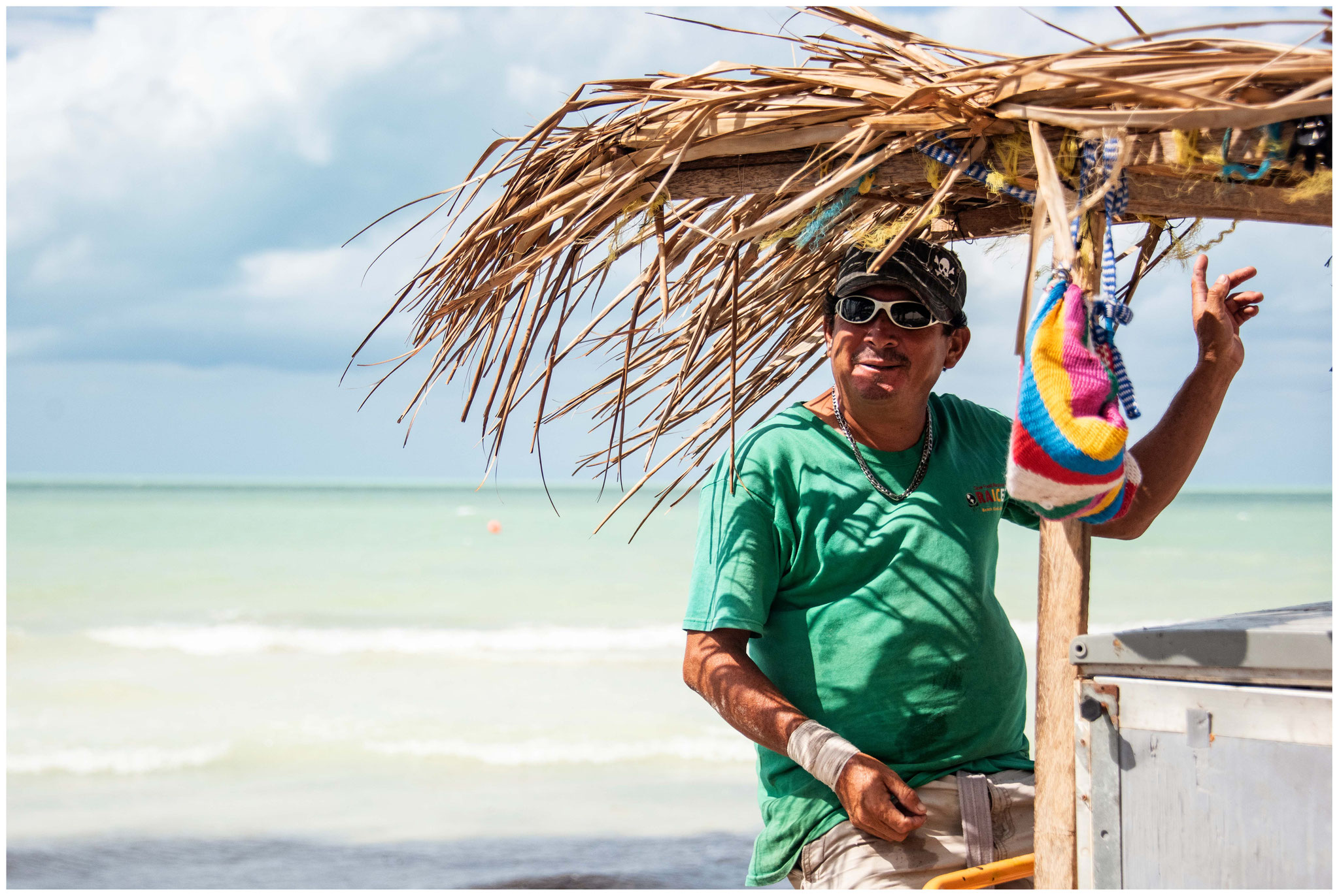Am Strand auf Holbox
