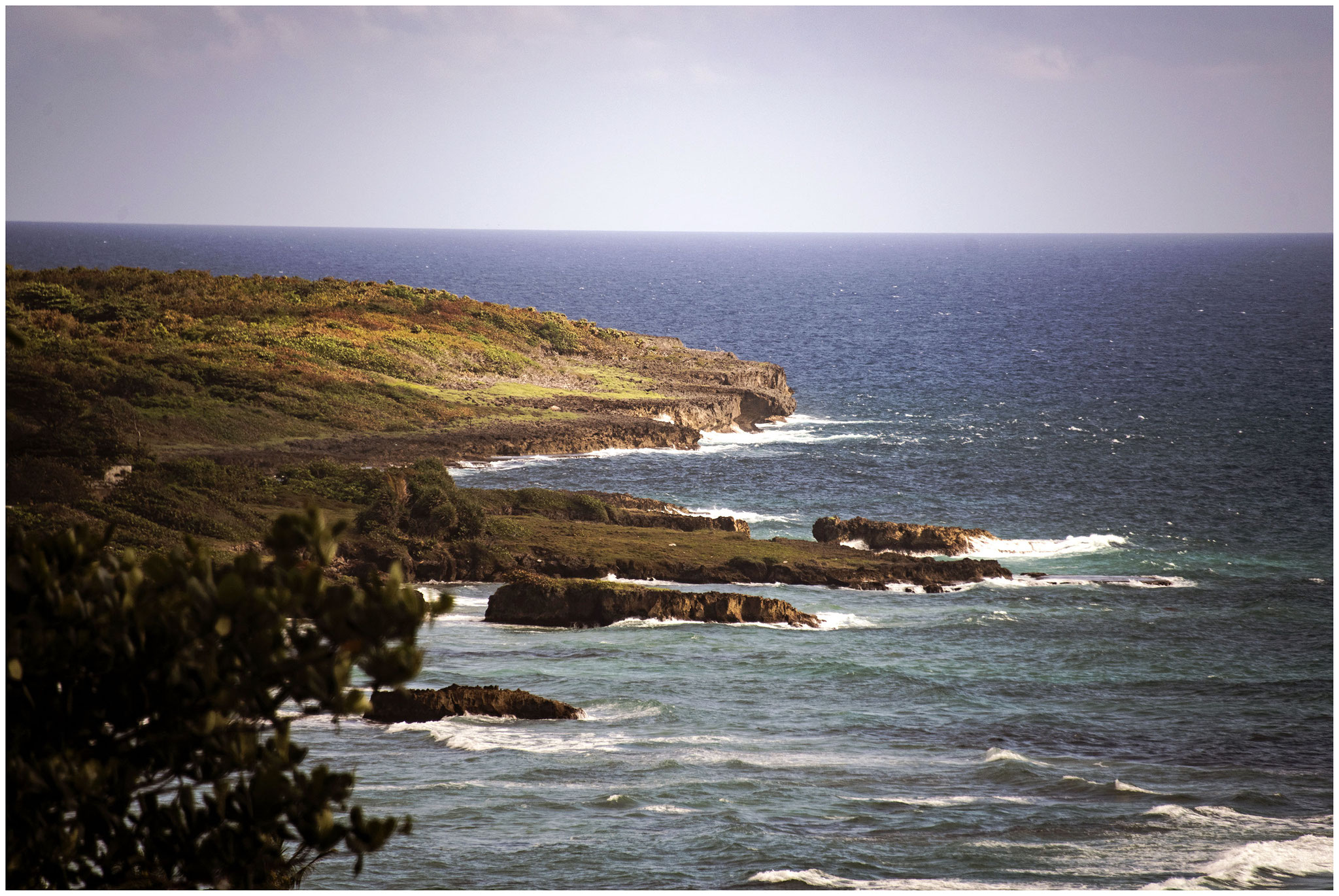 Aussicht von Andre's Wohnung in Long Bay