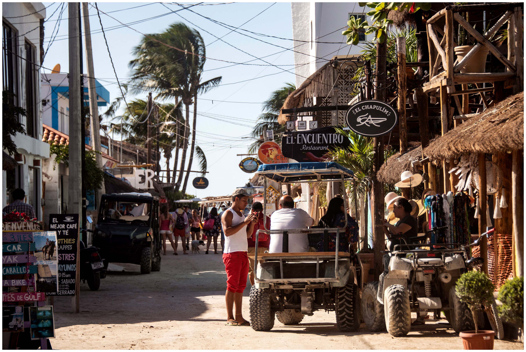 Strassen von Holbox