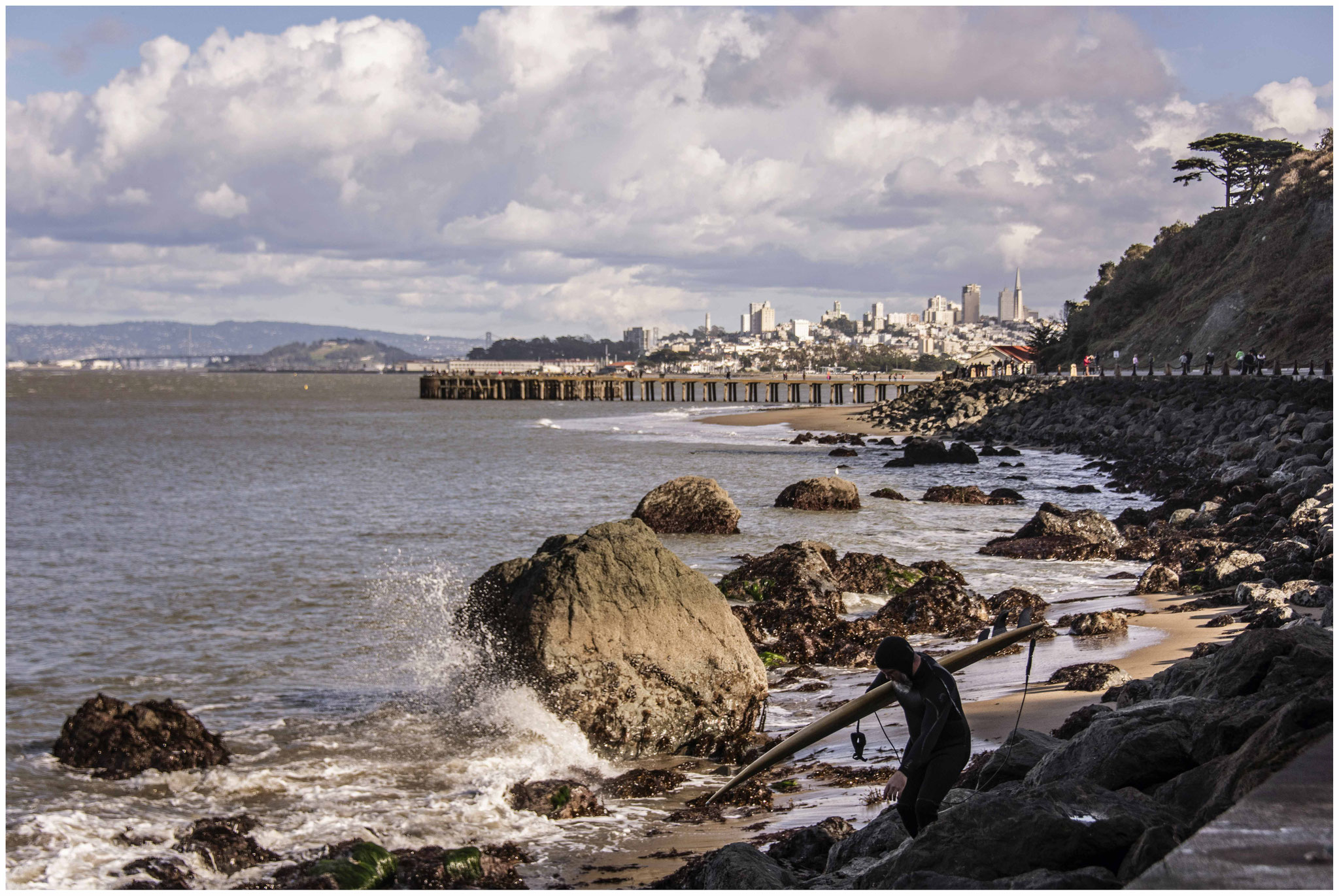 San Francisco aus Sicht der "West Bluff Picnic Area"