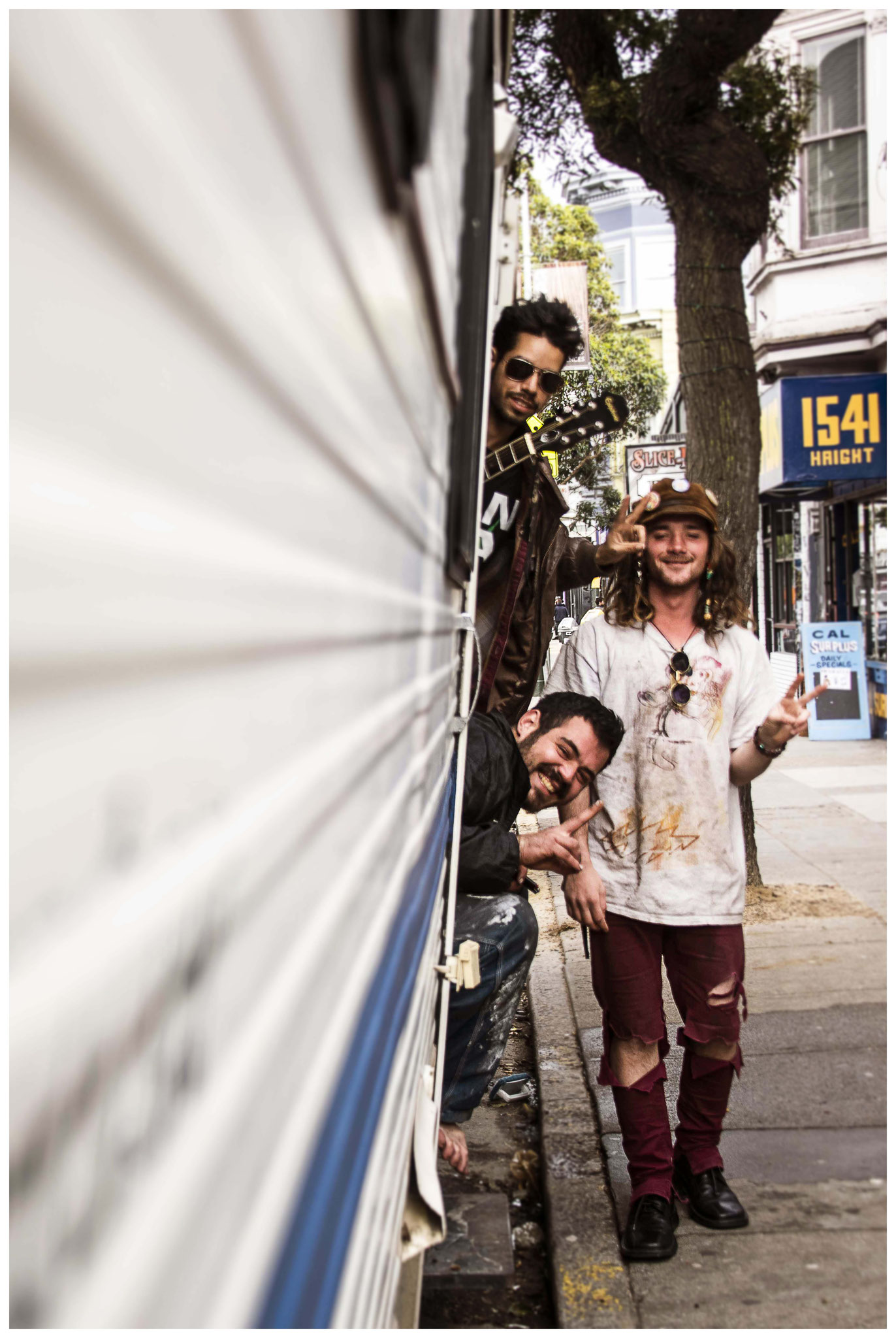 Gang in der Haight Street