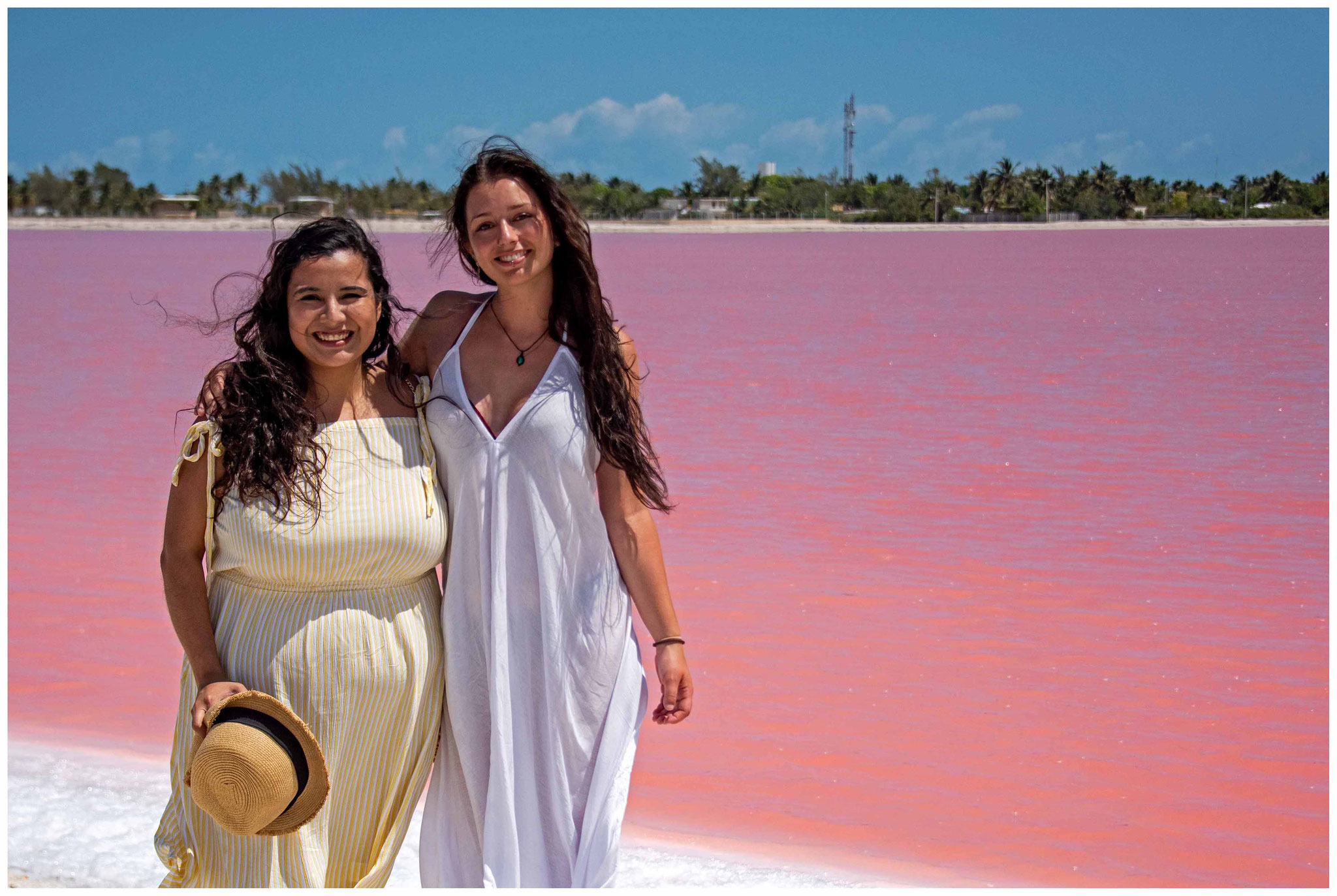 "Las Coloradas - pink lake"