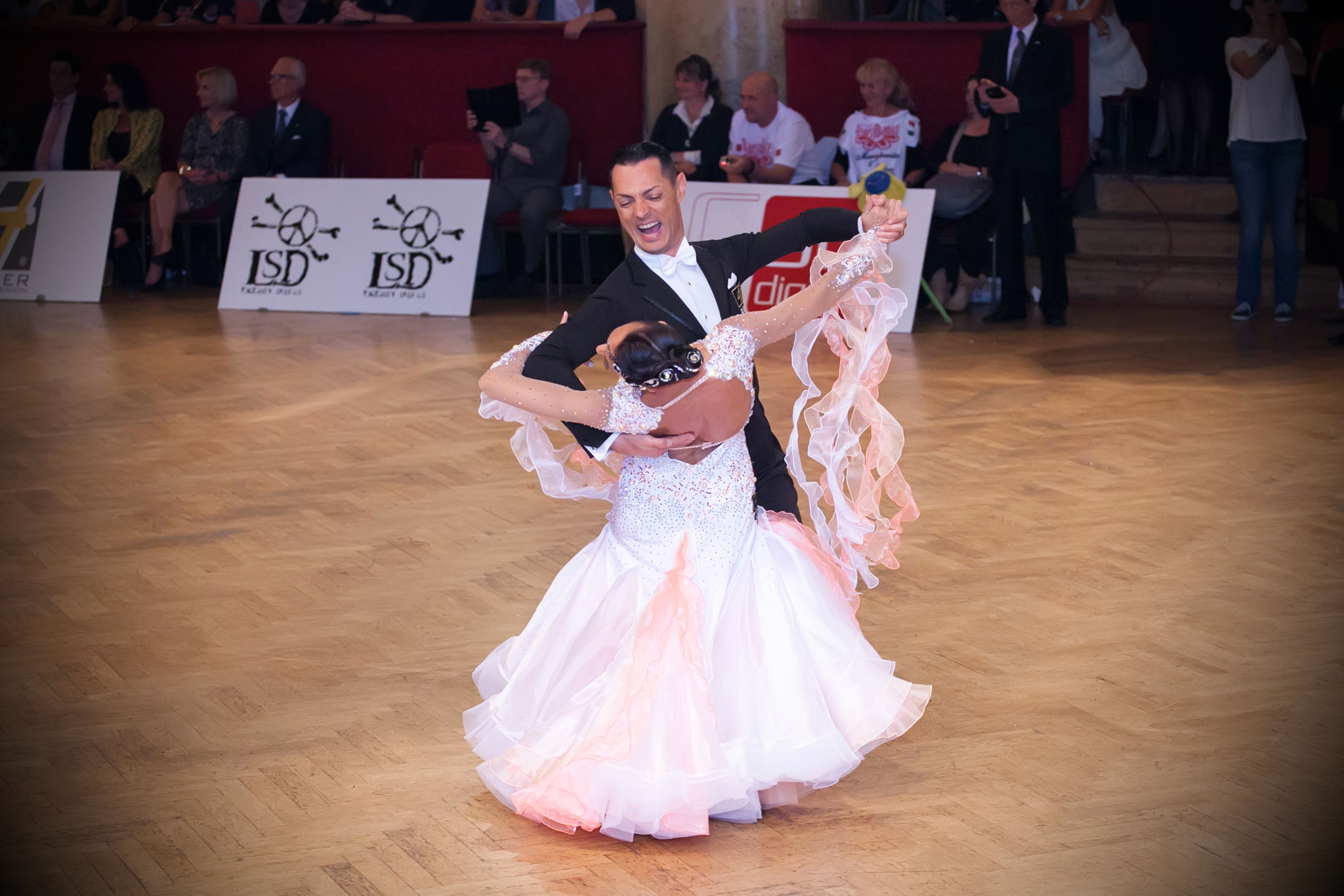 Mondiale danze standard 2015 a Praga - Elena e Christian Bono