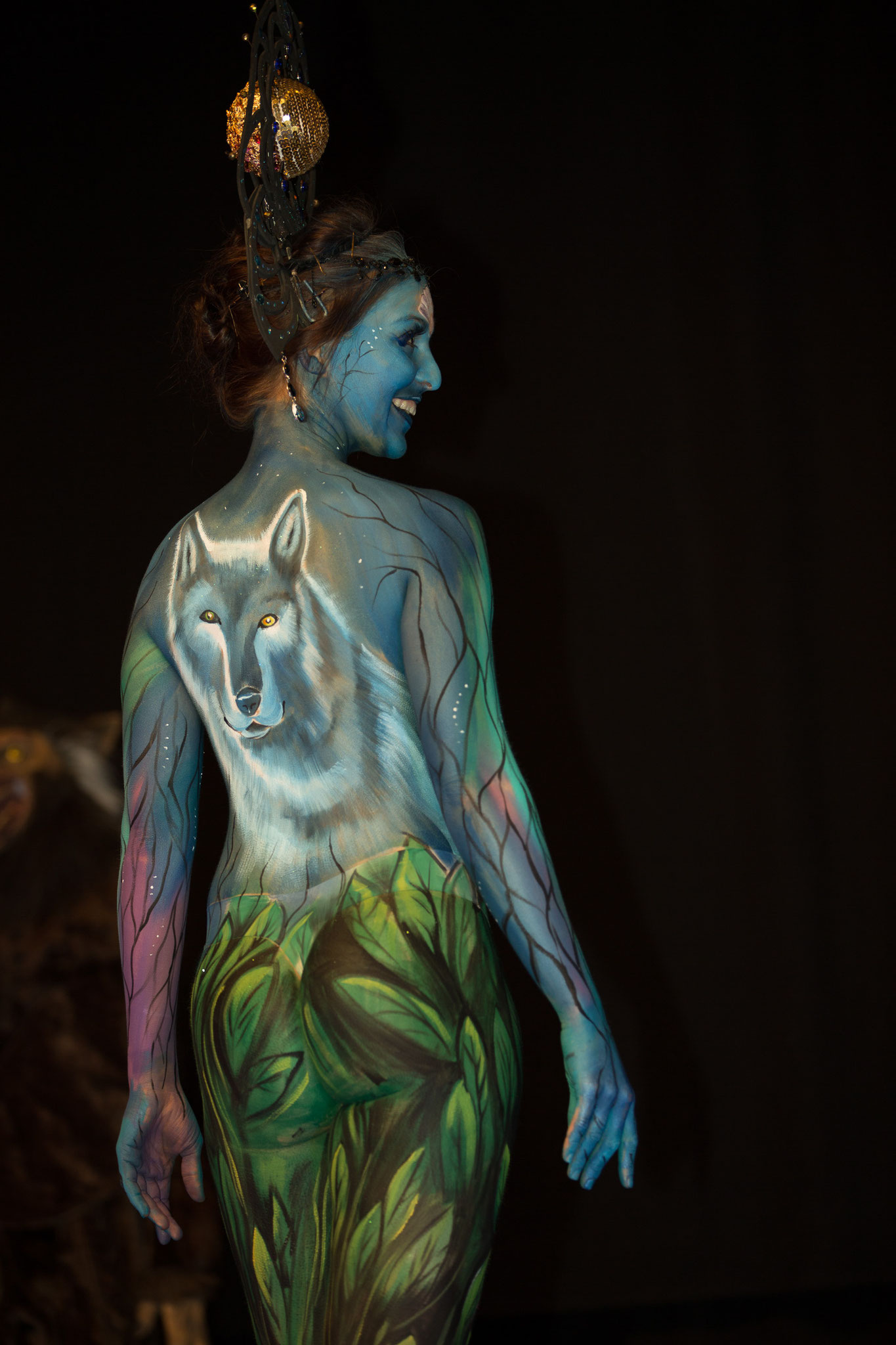 1. Platz Bodypainting Espelkamp 2016, Daniel Putzig