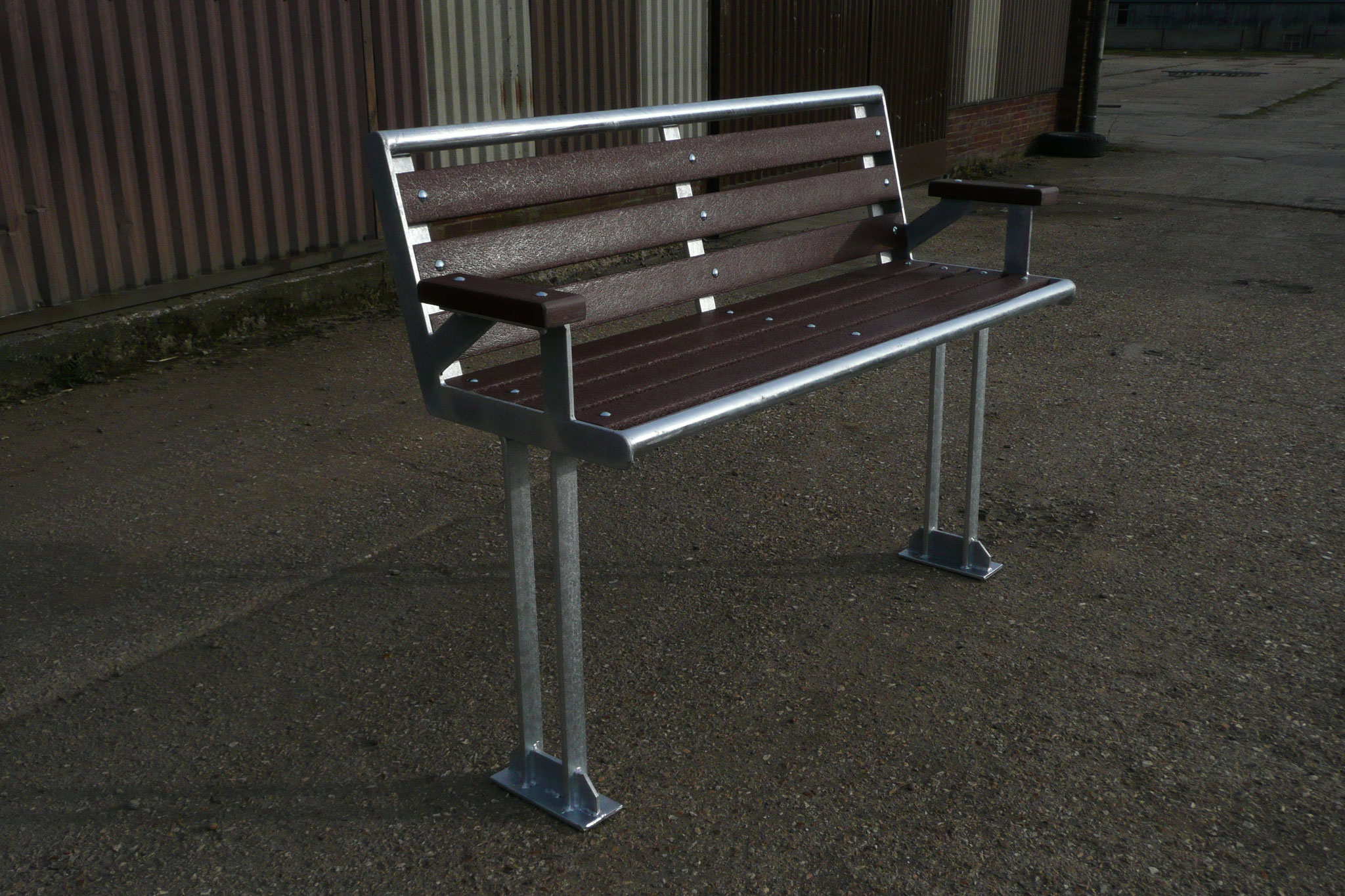 Architectural Park Bench