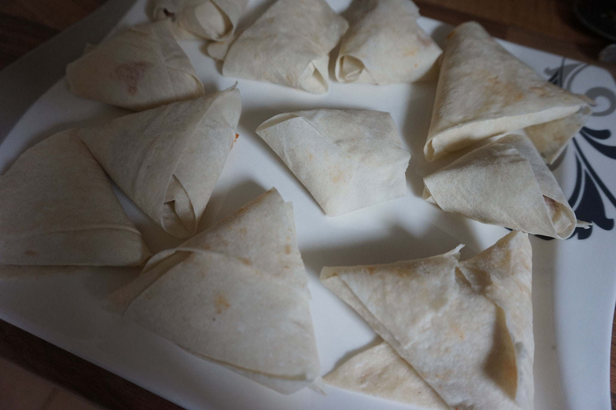 einfache Samosa Teigta...
