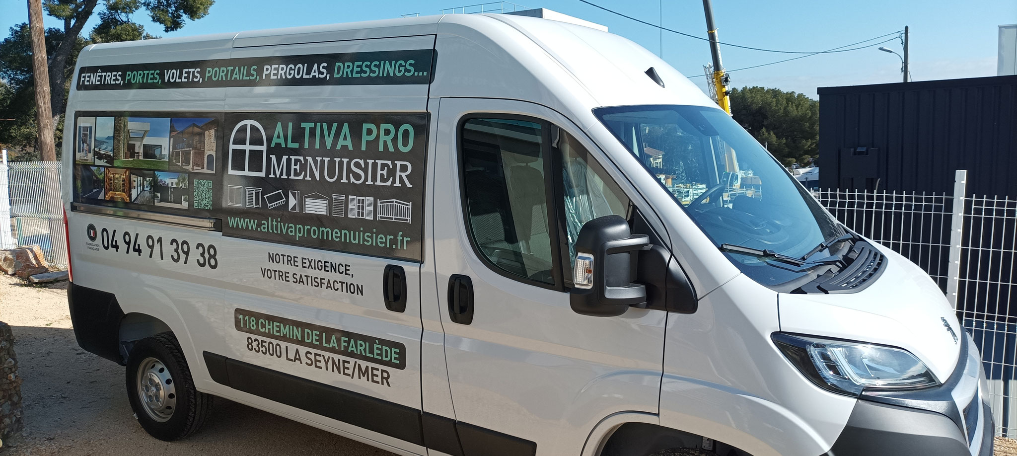 Habillage véhicule Altiva Pro Menuisier