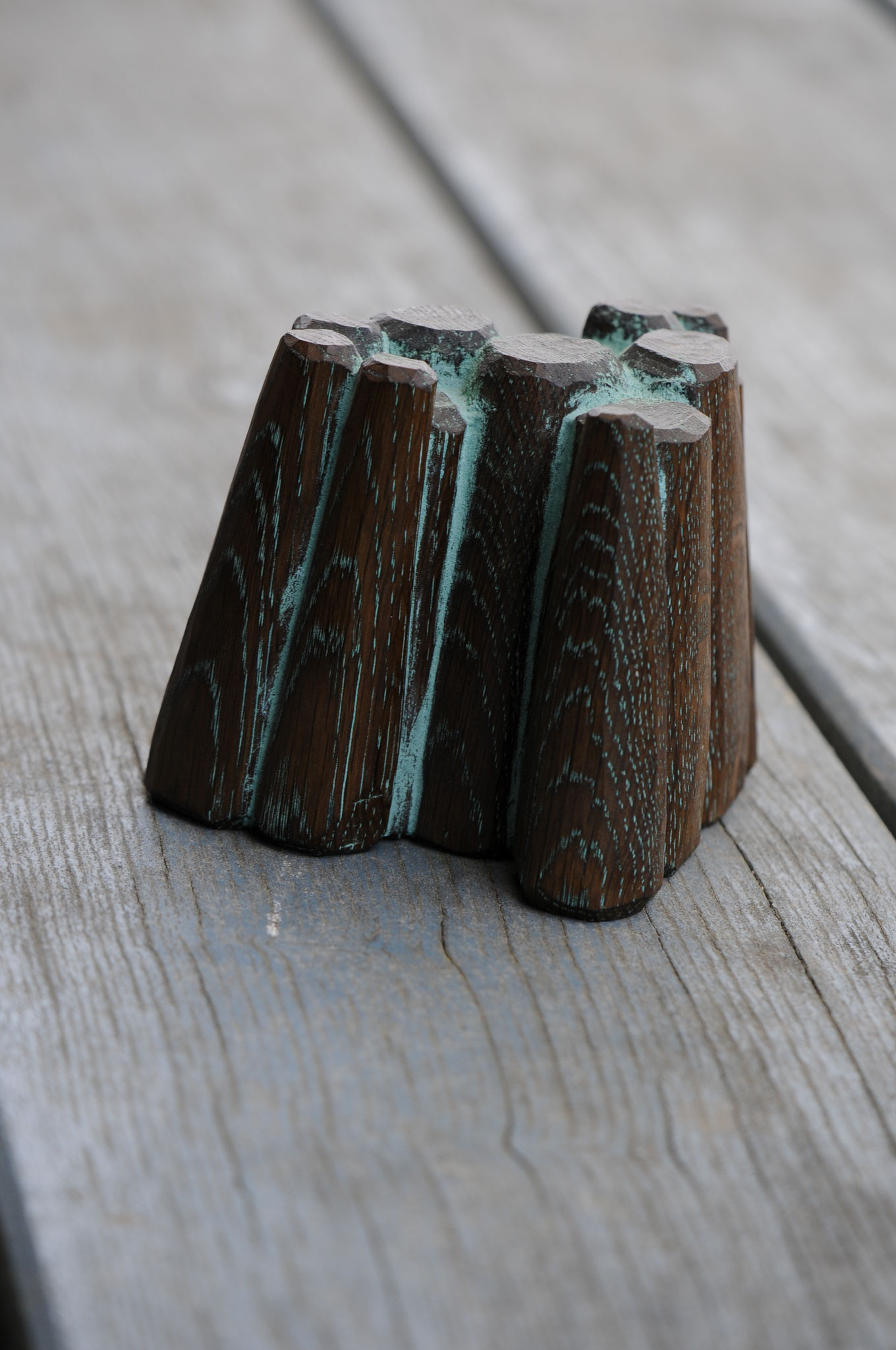 Pfähle in der Nordsee