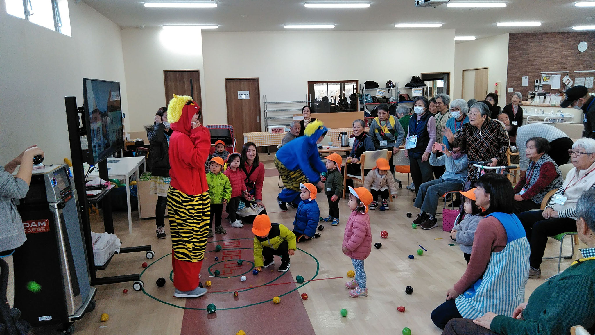 子ども達との交流も活発！