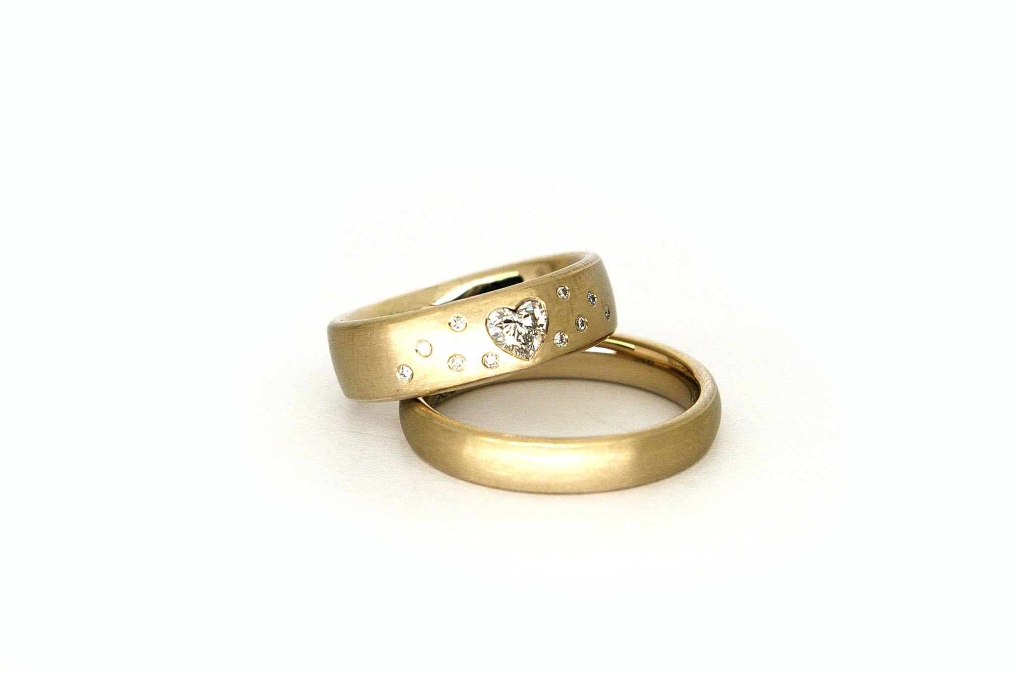 Champagnier WeißGold 750/ooo. Weiße Brillanten
