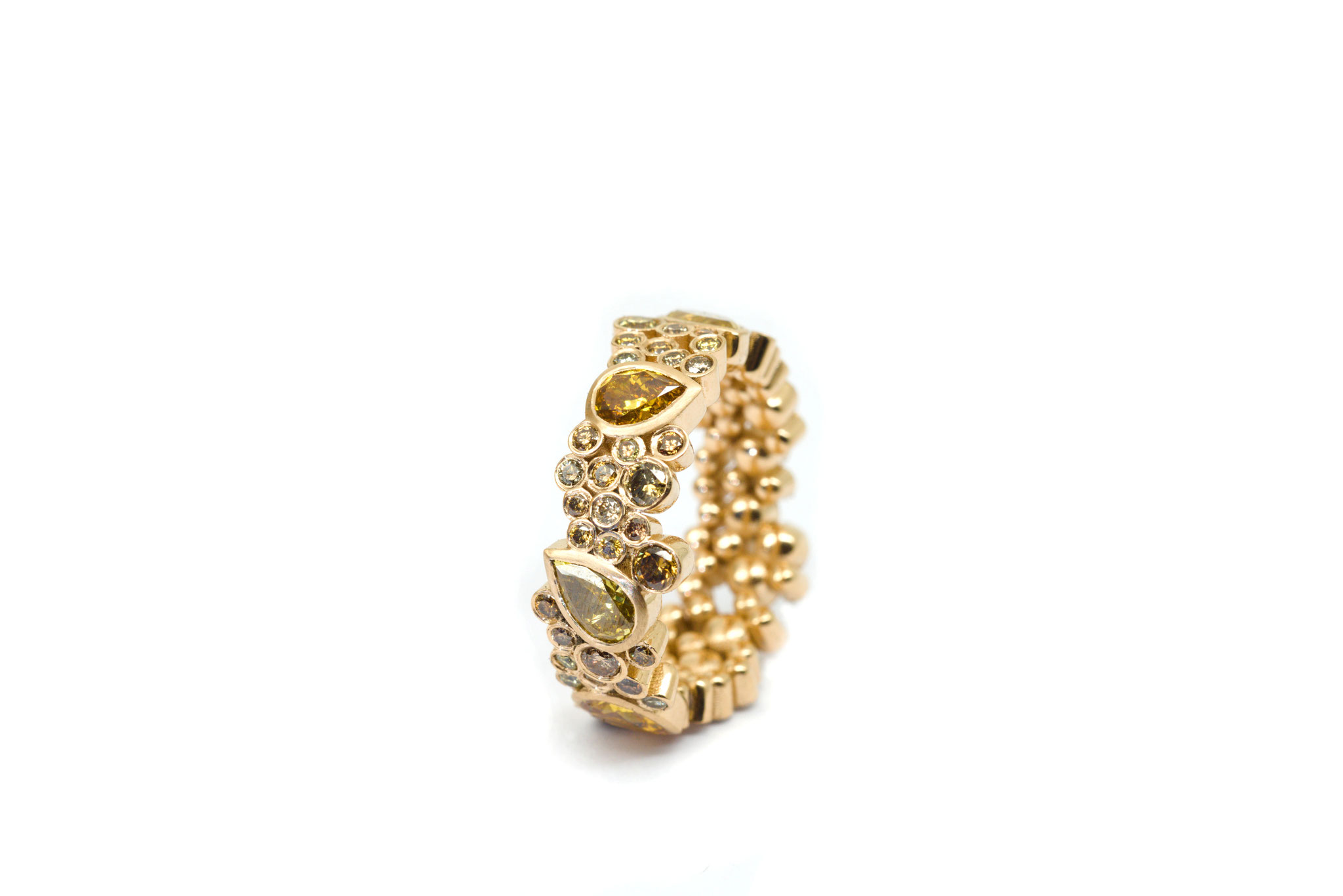 Alveum. Diamanten 4.4ct. 750/ooo Rose Gold. 