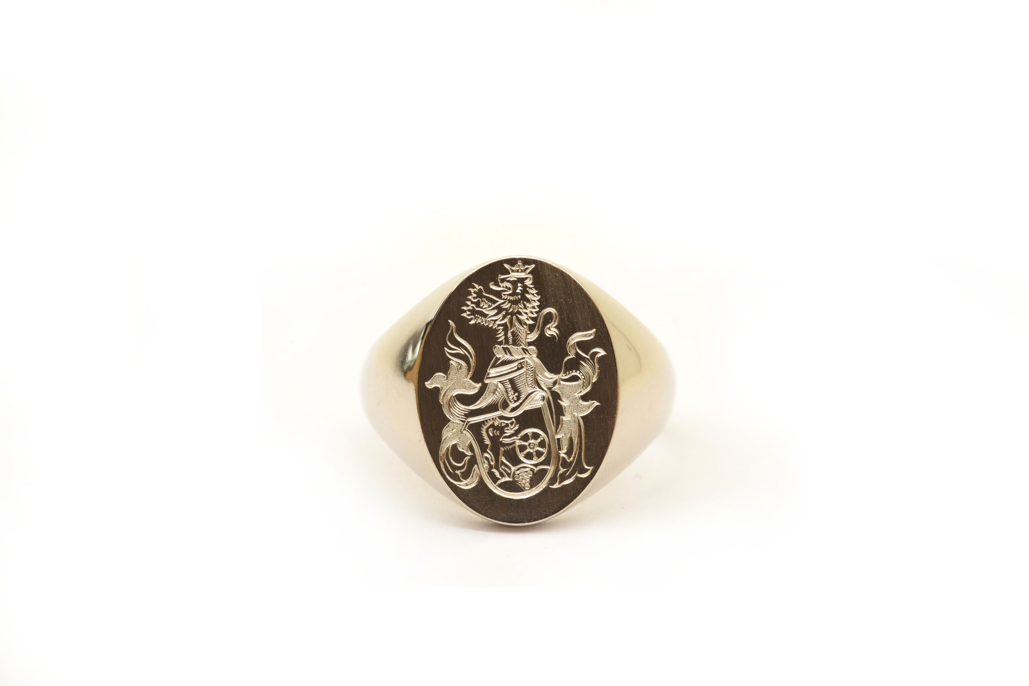 SiegelRing. 750 Gold. Zusammenarbeit mit Michael Otto. 