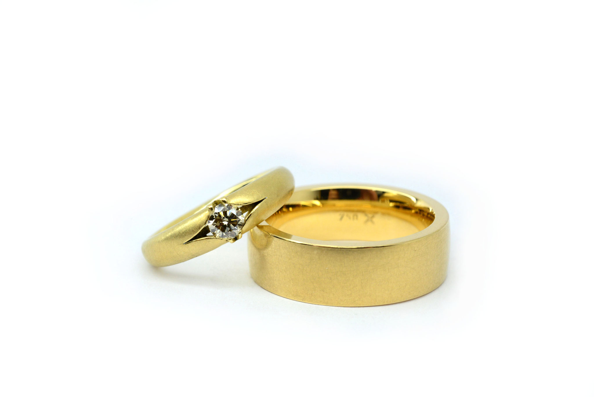 Brillant Natur. 750/ooo Gold. 