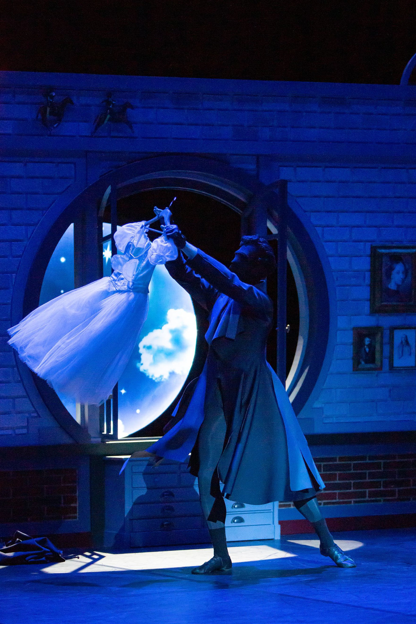 Scénographie pour le Ballet National de Bordeaux, Chorégraphie de Guillaume Debut: Le marchand et l'oubli