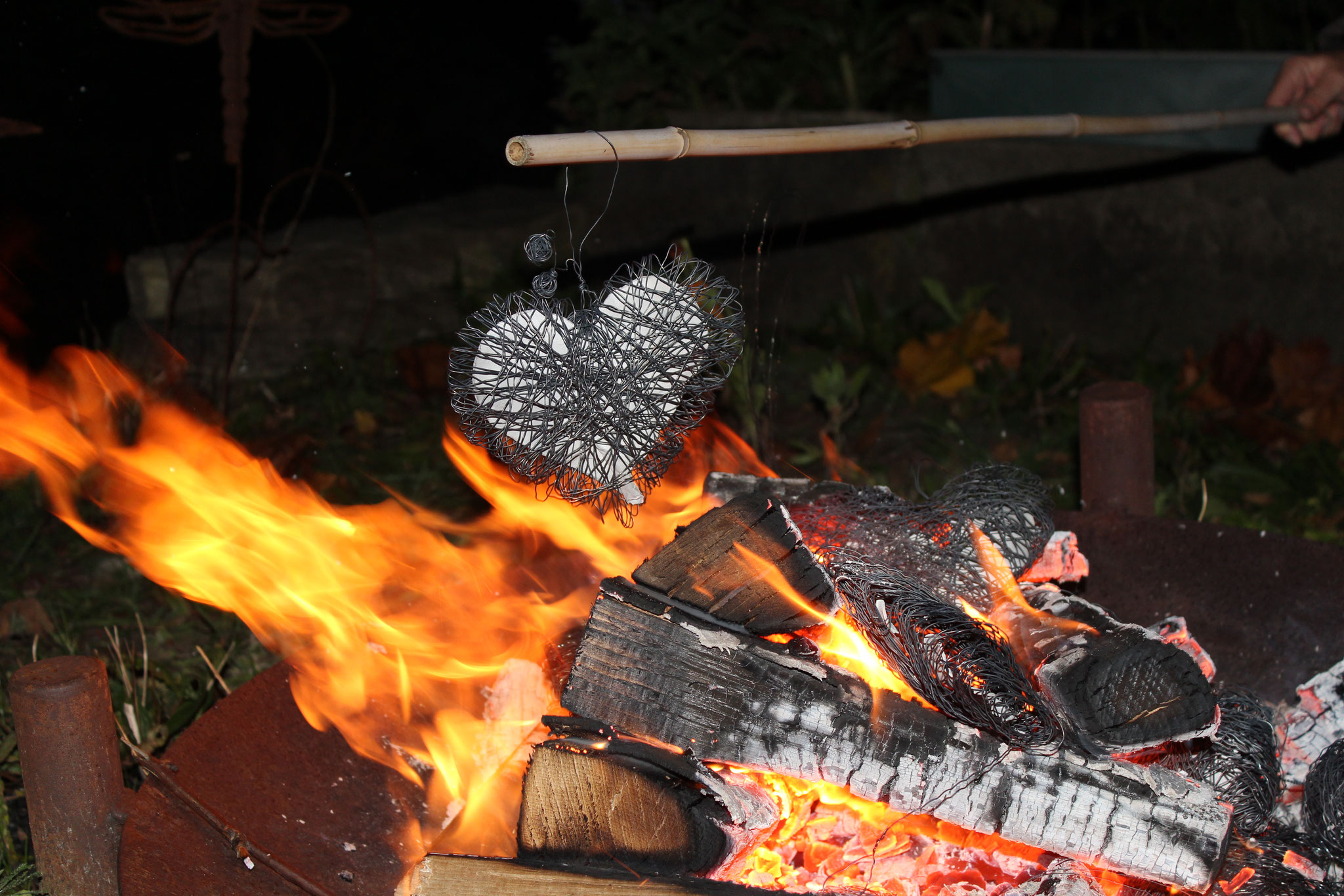 "Das Herz fängt Feuer"