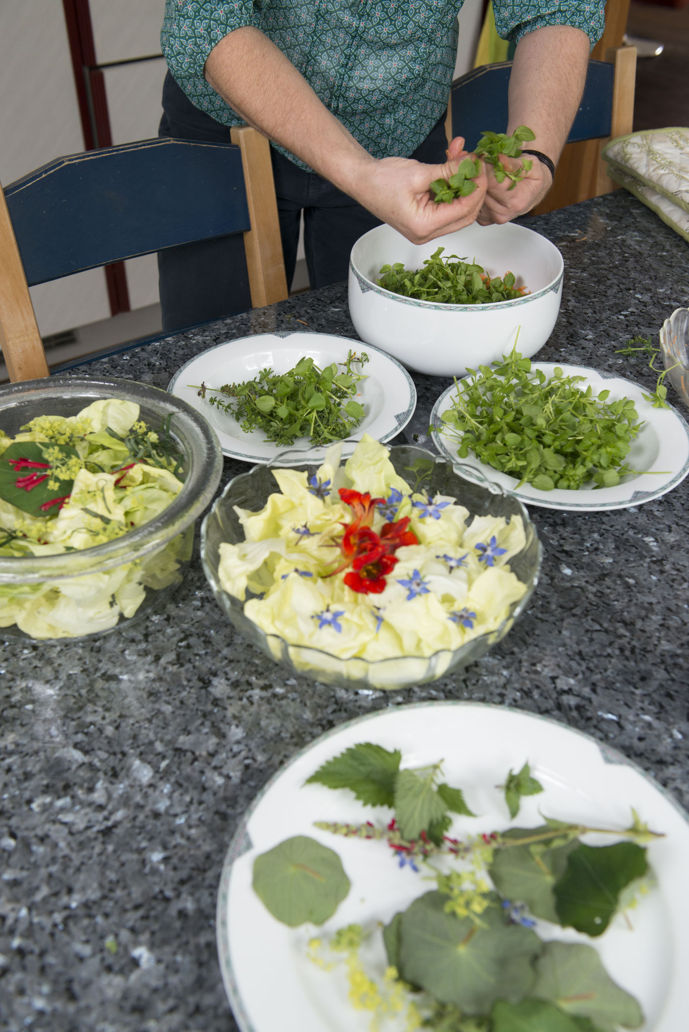 Kochen mit Kräutern