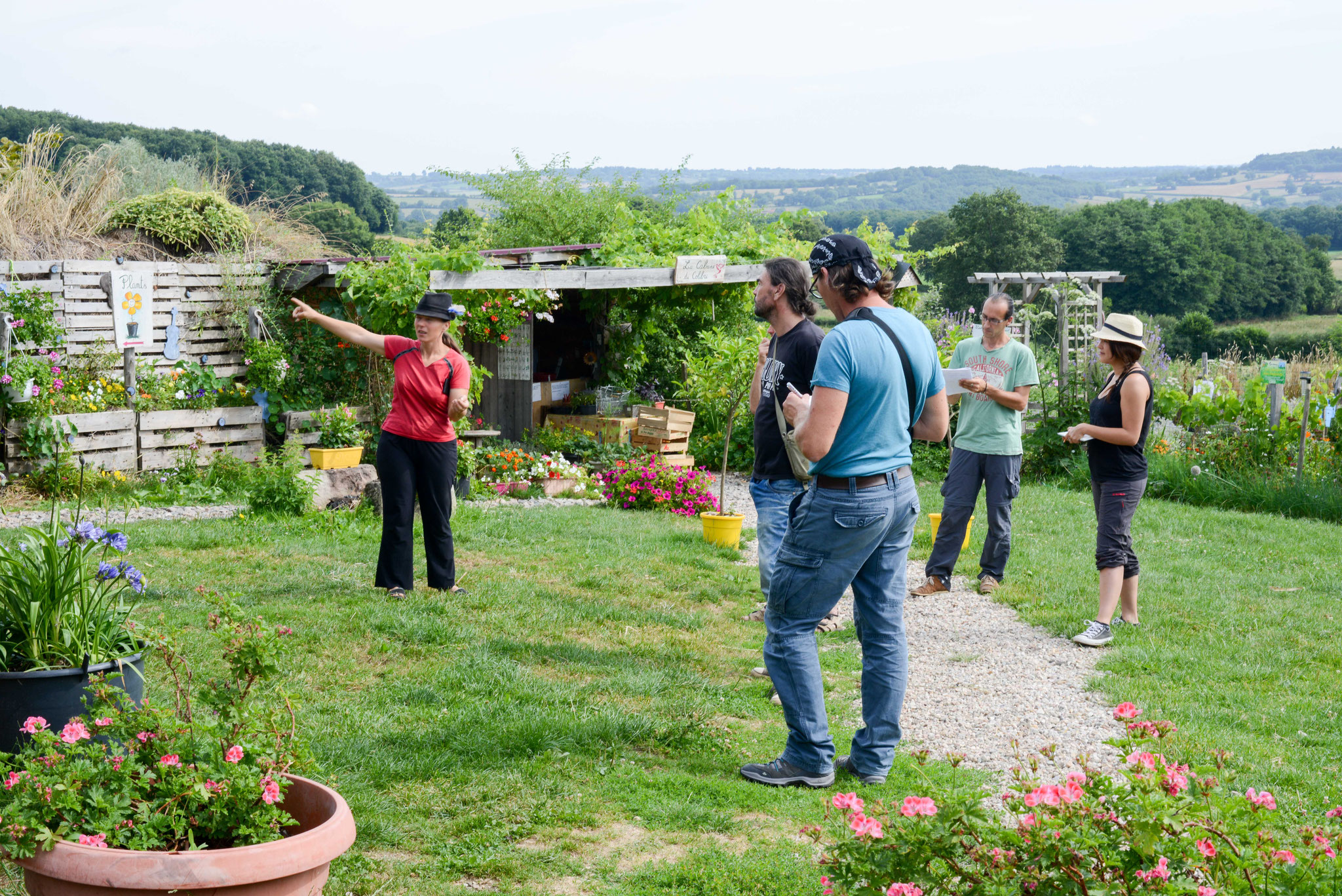 Formation permaculture avec Aurore