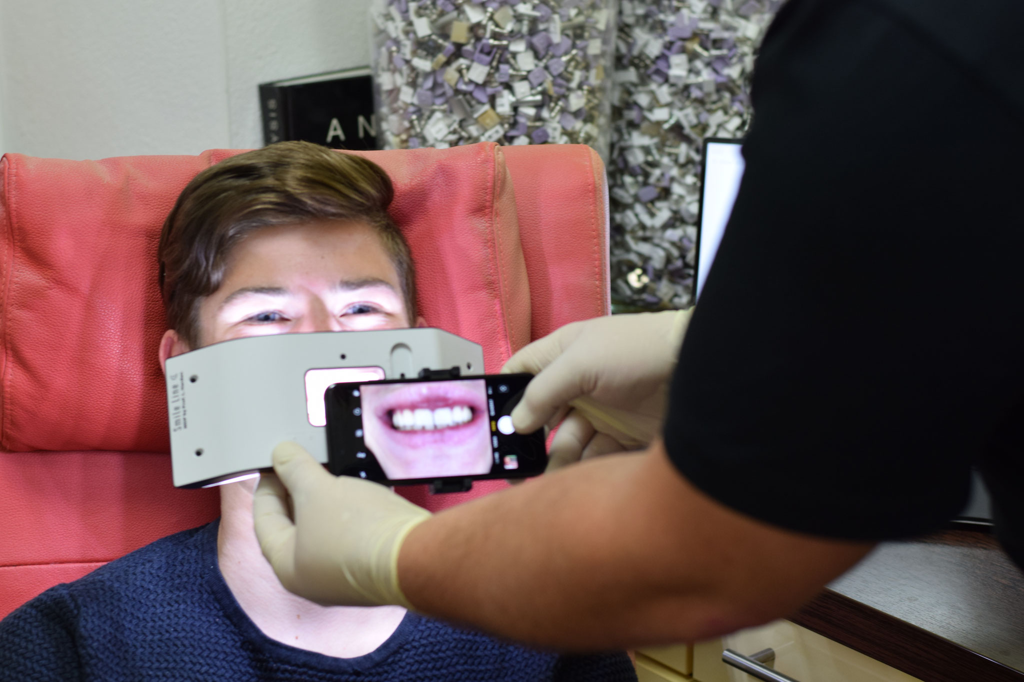 Smile Line macht über das Smartphone perfekte Aufnahmen
