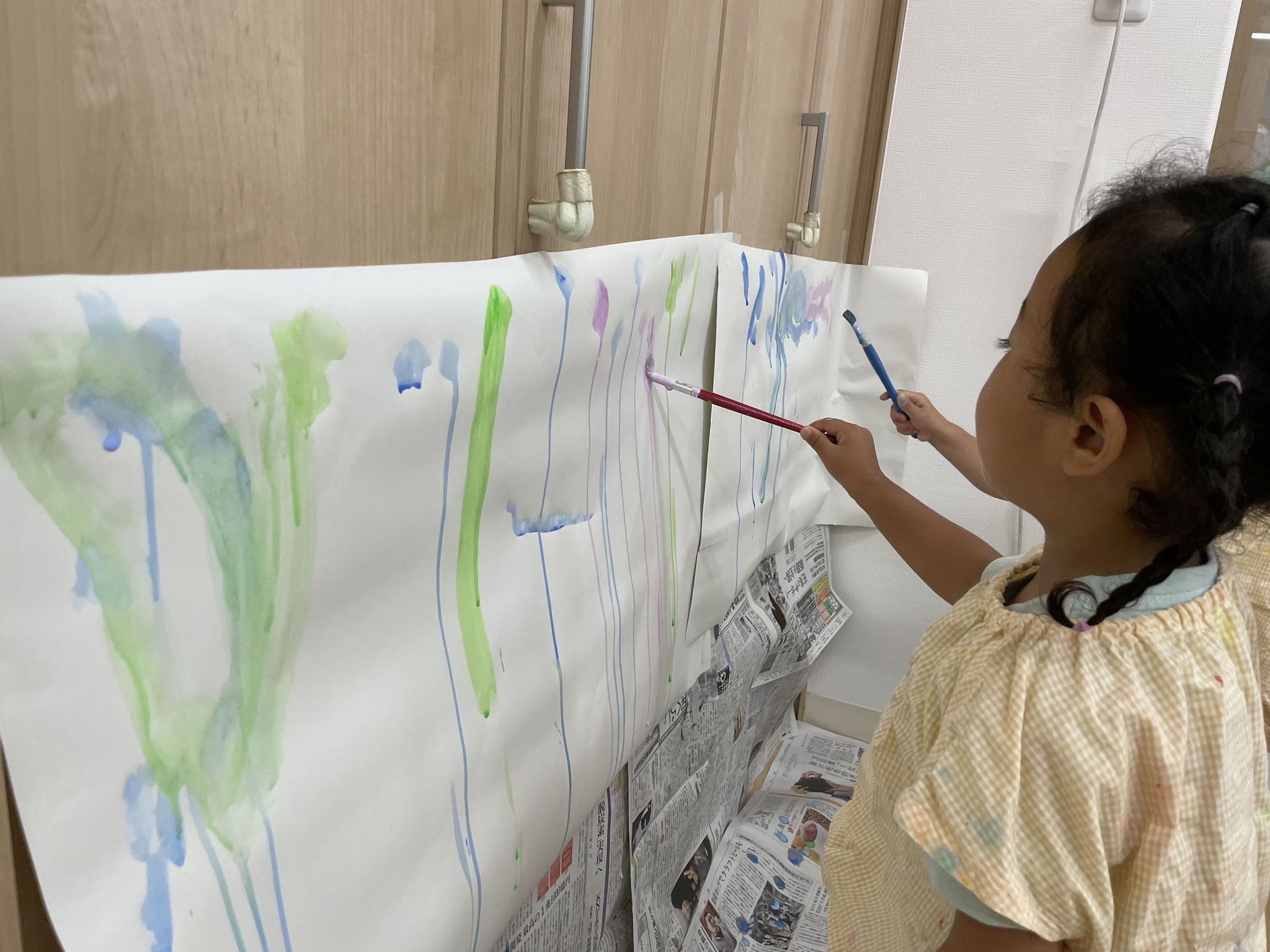 涼し気な、たらし絵です！