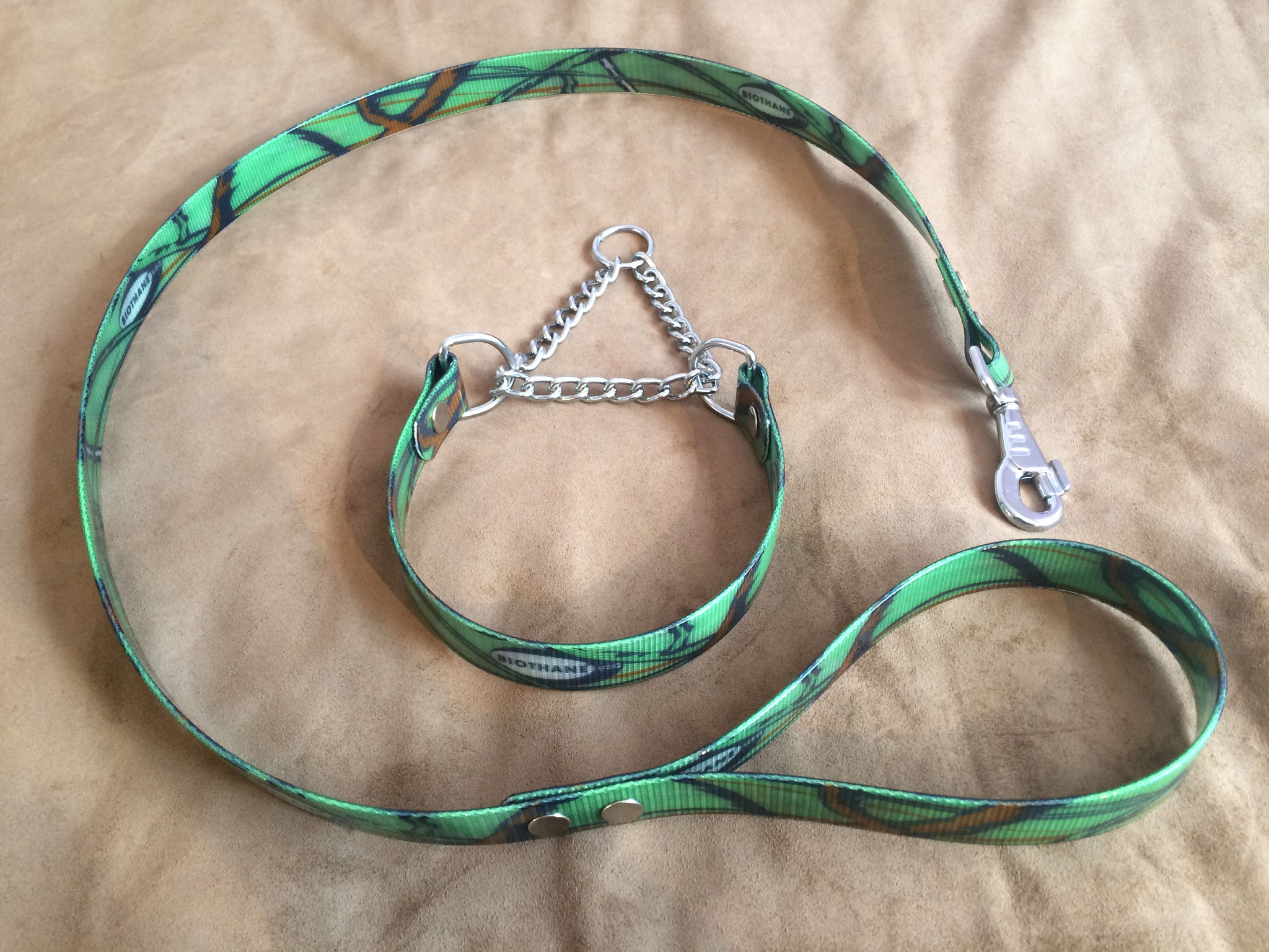 Biothane® Martingale Chain Dog Collar M K9 PROFI / PRIDE