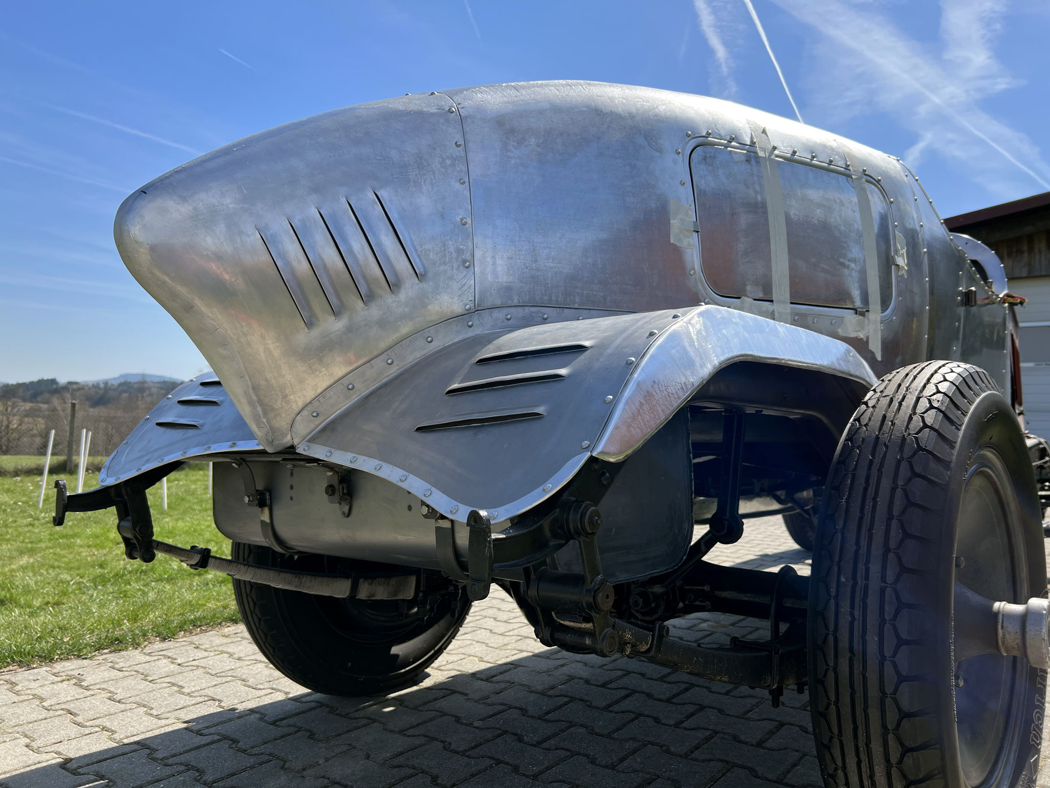 Packard 1929 Karosserie handgearbeitet aus Aluminium