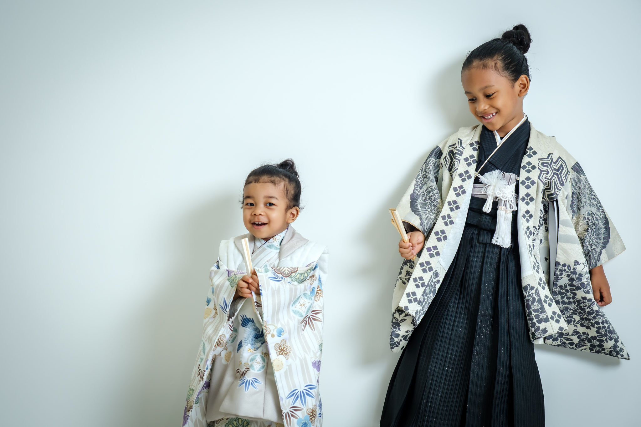 各務原のフォトスタジオ 兄弟で七五三撮影　岐阜・関・美濃加茂にも出張撮影可能