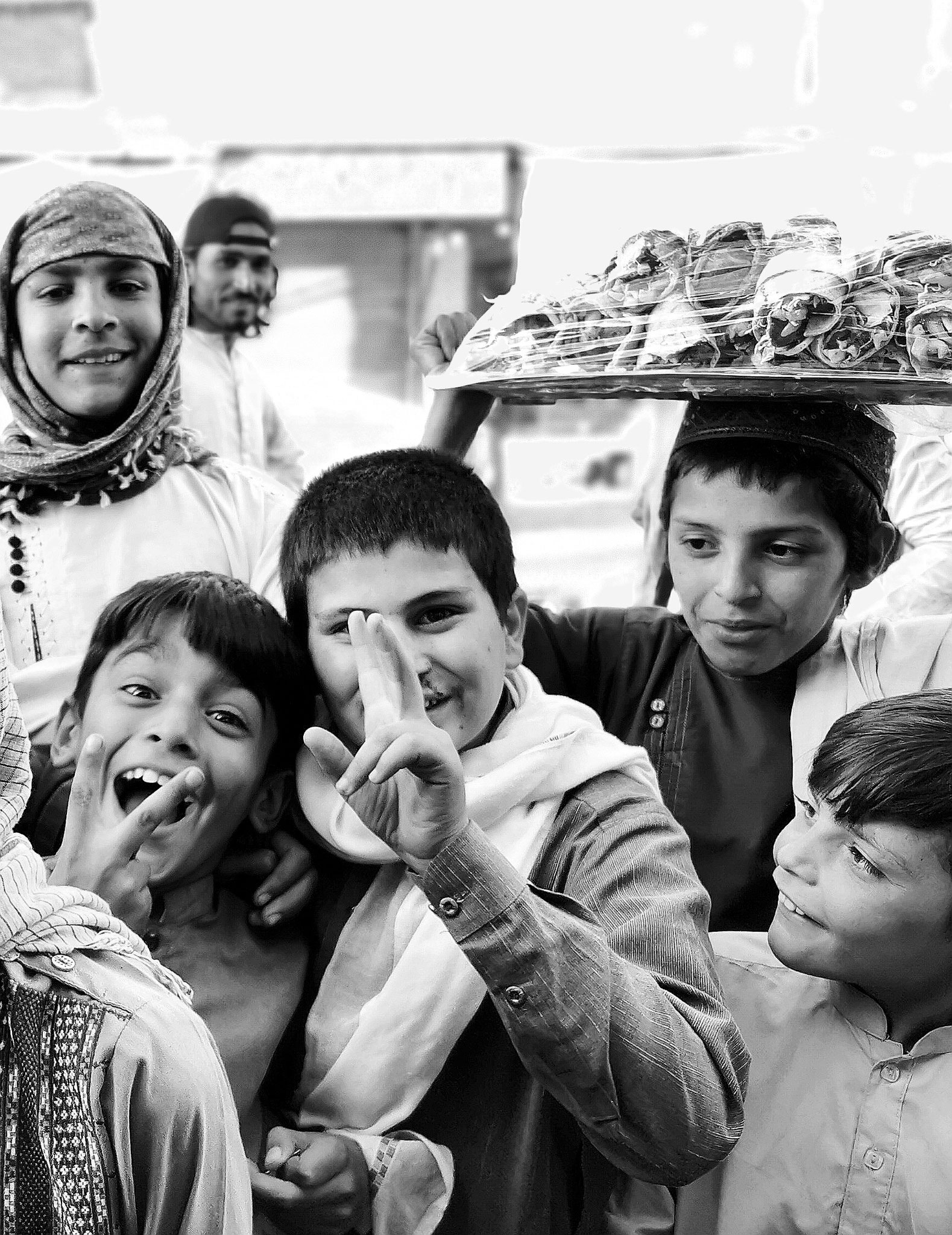 Die Kinder im Bazar von Kandahar